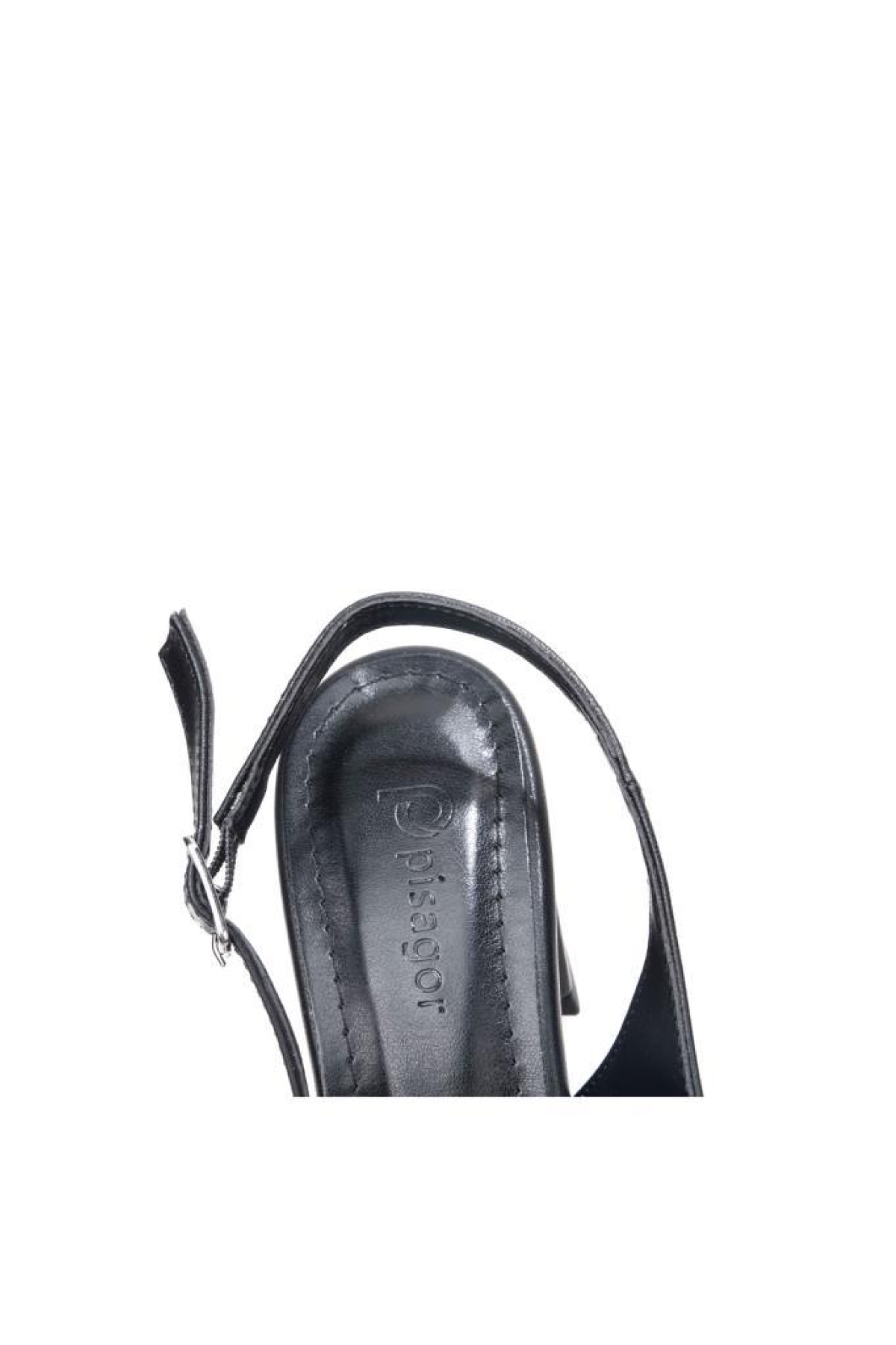 Pisagor Ps-32590 Kadın Arkası Açık Topuklu Ayakkabı - Görsel 6