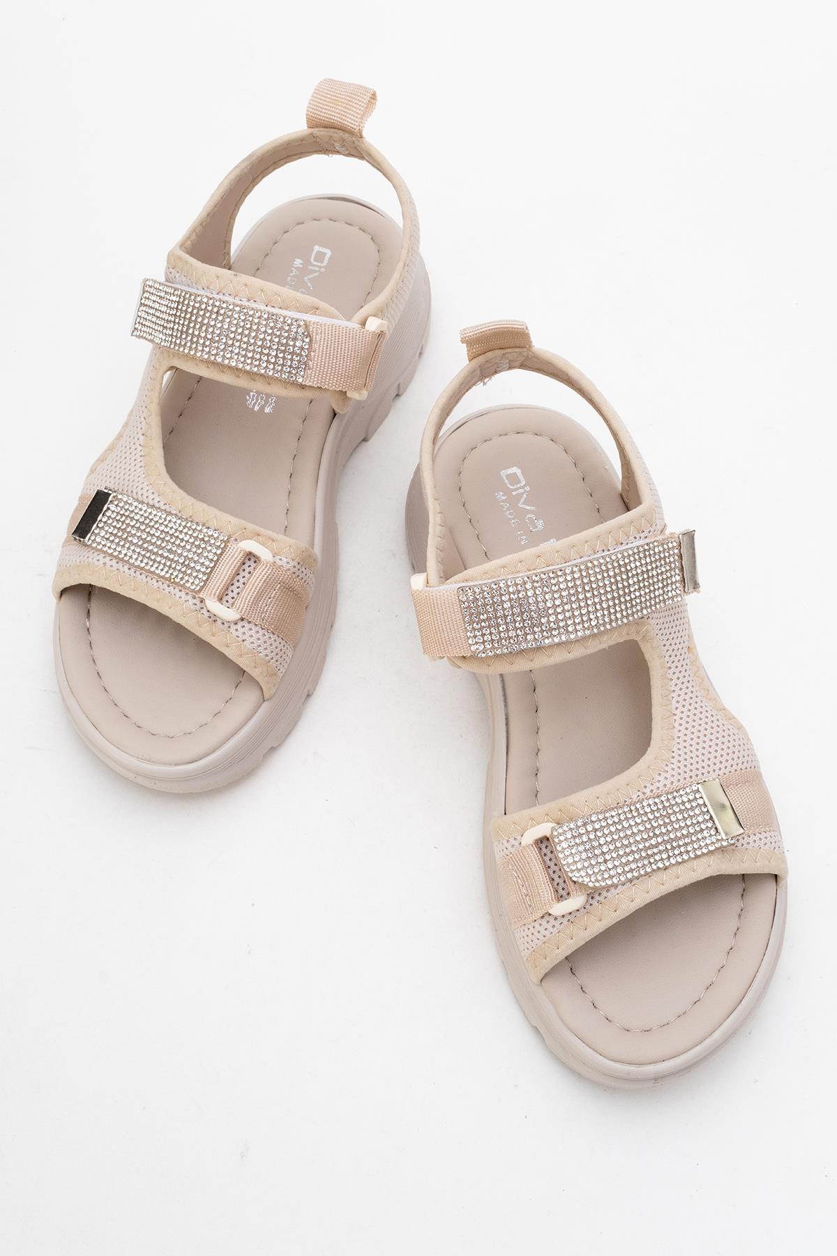 Kadın Sandalet BEJ - Görsel 6