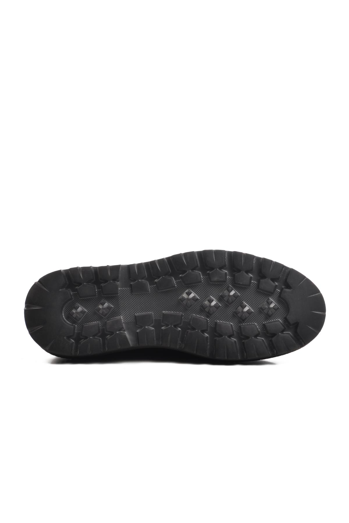 Premium 2130 M Siyah Nubuk Hakiki Deri Erkek Günlük Ayakkabı - Görsel 6