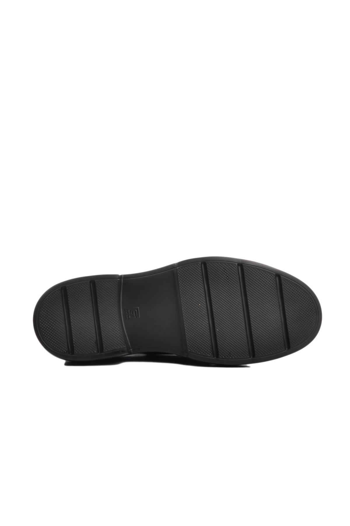 Premium 137 M Siyah Açma Hakiki Deri Erkek Günlük Ayakkabı - Görsel 6