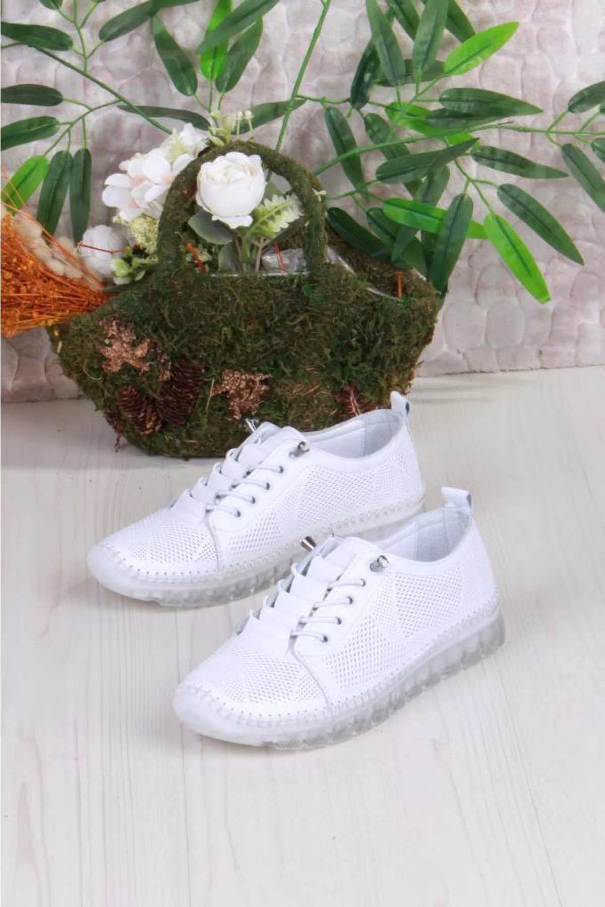 Pisagor Ps-33040 Ortopedik Kadın Günlük Hakiki Deri Ayakkabı - Görsel 5