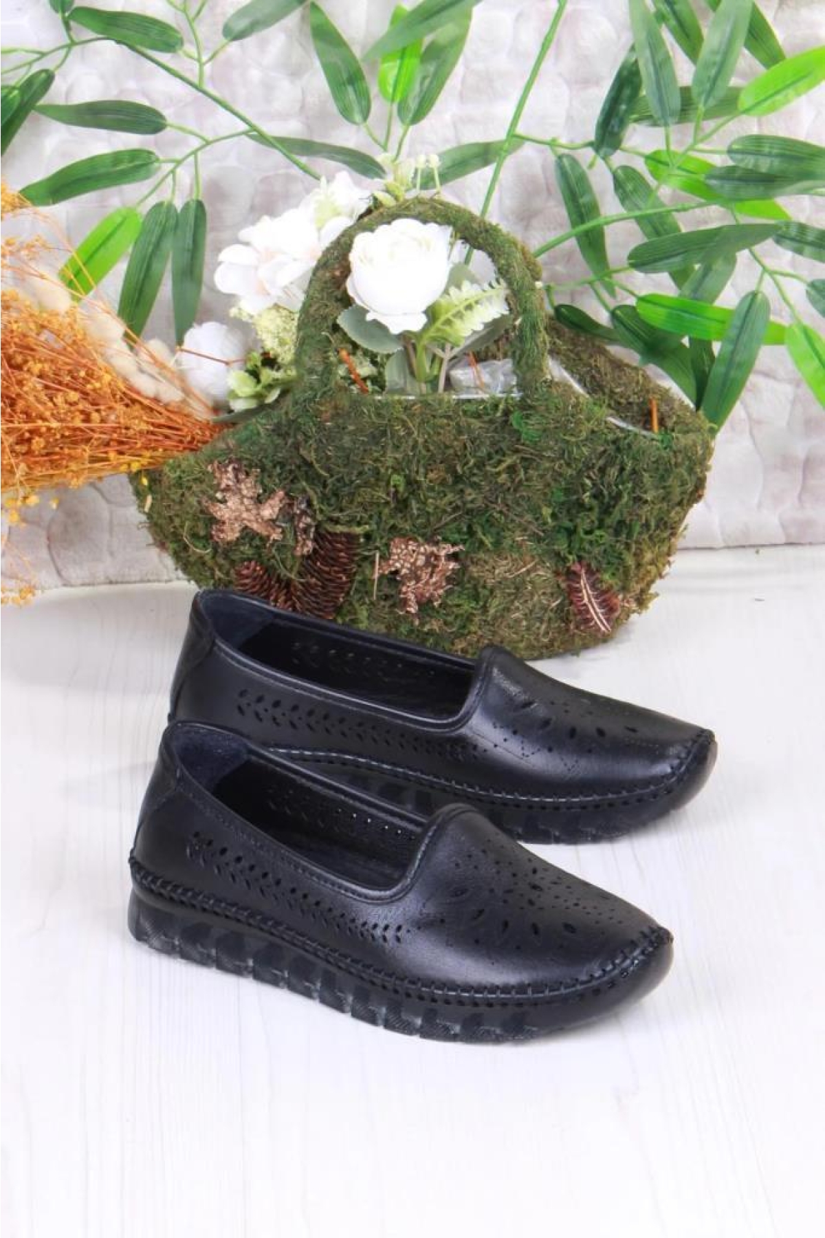 Pisagor Ps-32970 Ortopedik Kadın Günlük Hakiki Deri Ayakkabı - Görsel 4