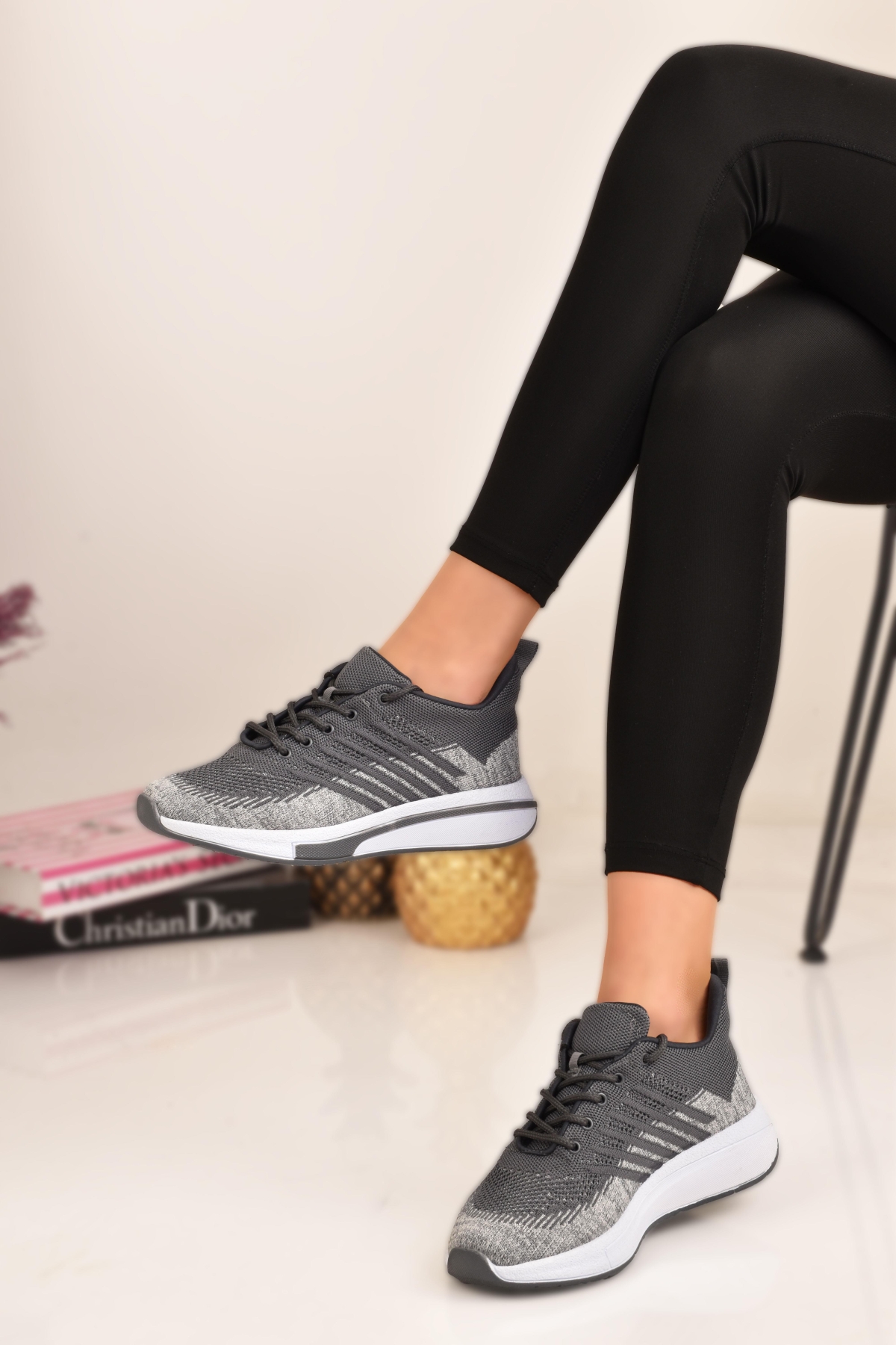 Kadın Günlük Yürüyüş Koşu Spor Ayakkabı Sneaker - Görsel 2