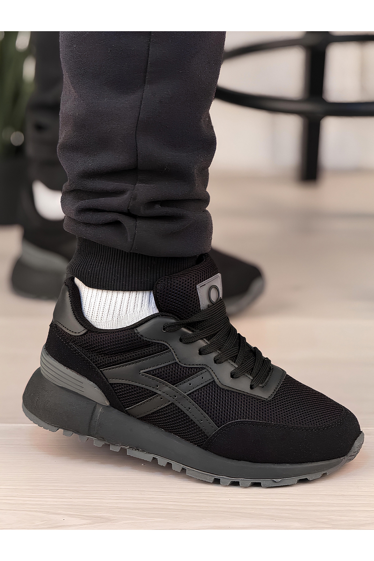 Kadın Sneaker Ayakkabı Siyah - Görsel 2