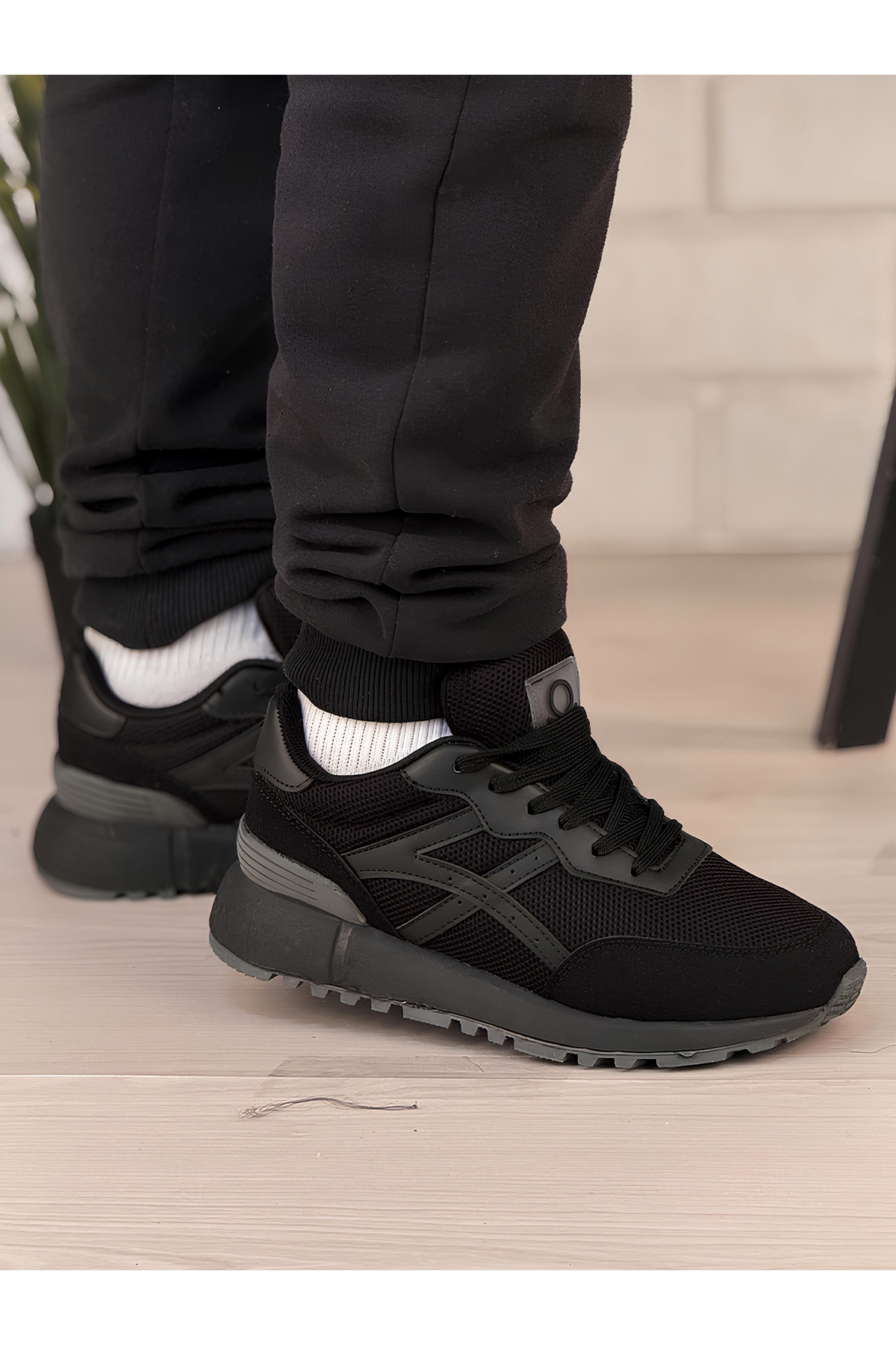 Kadın Sneaker Ayakkabı Siyah - Görsel 3