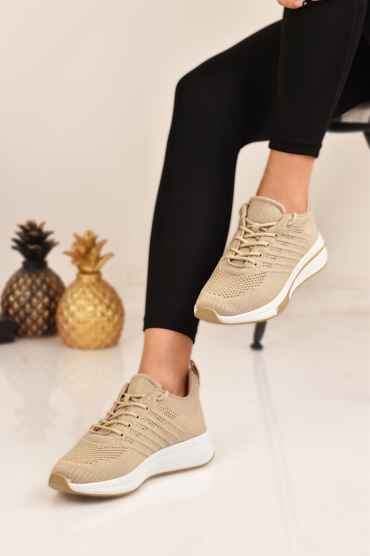 Kadın Günlük Yürüyüş Koşu Spor Ayakkabı Sneaker - Görsel 2