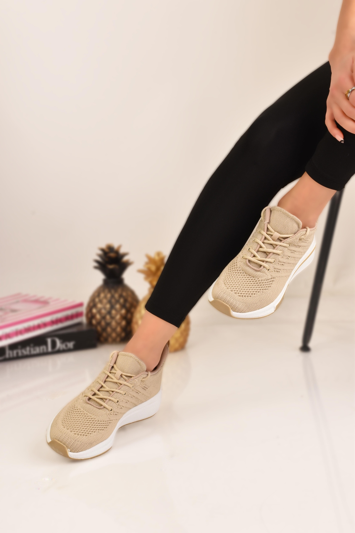 Kadın Günlük Yürüyüş Koşu Spor Ayakkabı Sneaker - Görsel 4