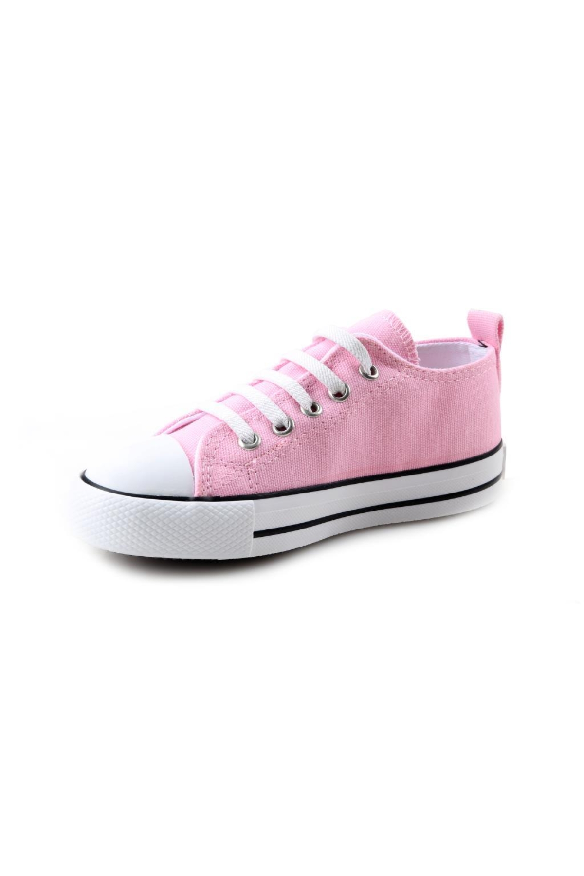 Luis Unisex Çocuk Keten Konvers Ayakkabı - Görsel 4