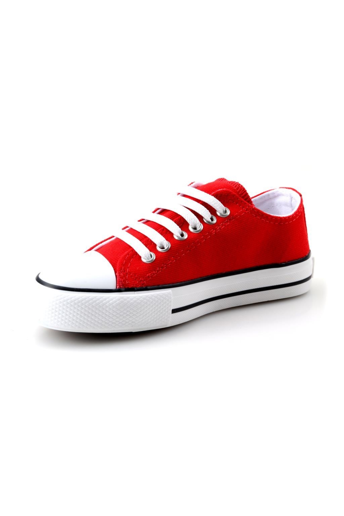 Luis Unisex Çocuk Keten Konvers Ayakkabı - Görsel 4