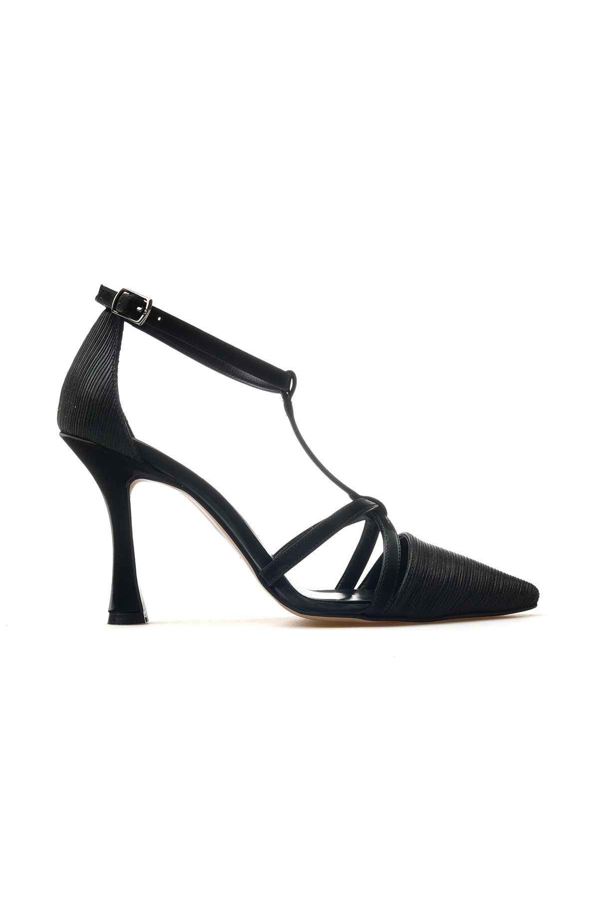 Kadın İnce Topuklu Ayakkabı 25y Ykşk-8334 Z Siyah - Görsel 2