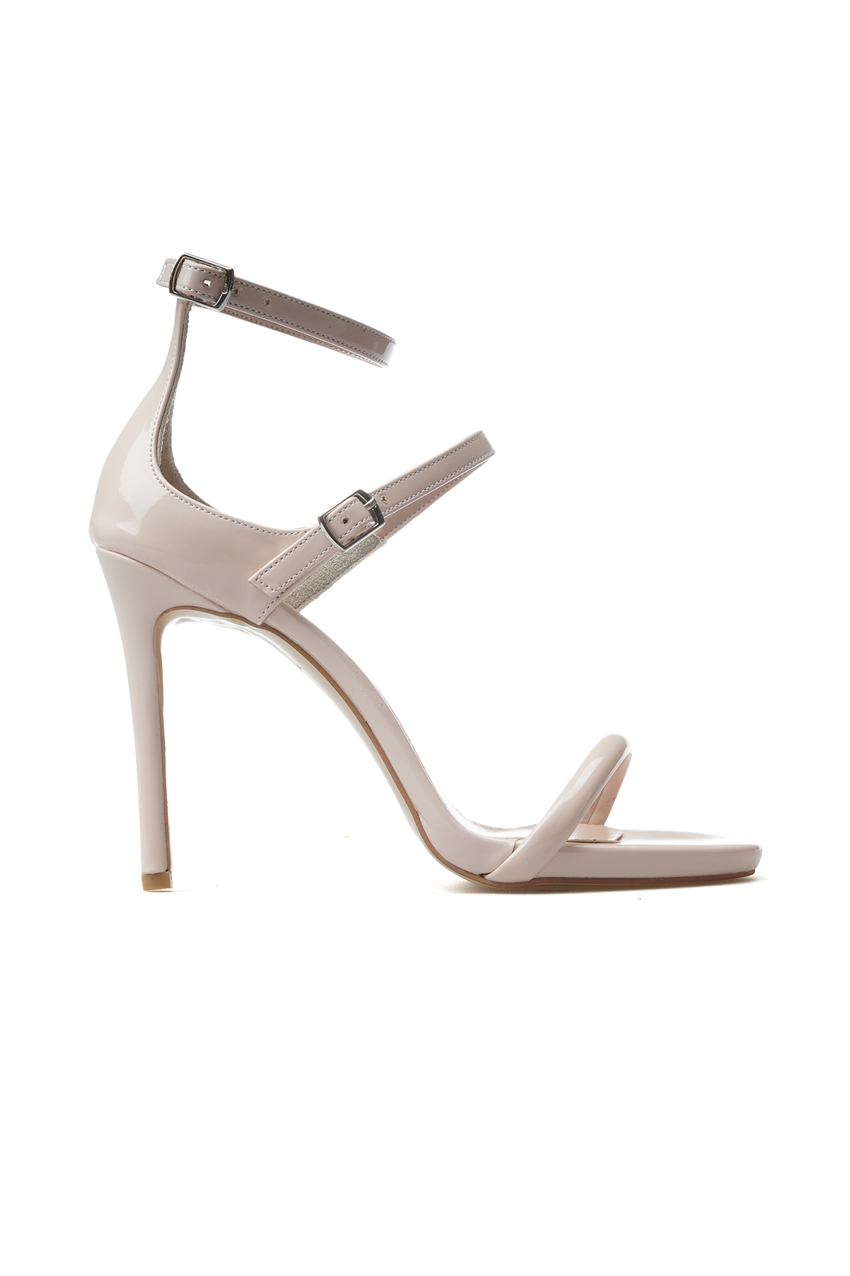 Kadın İnce Topuklu Ayakkabı 25y Ykş.8505 Z Ten Rugan - Görsel 2