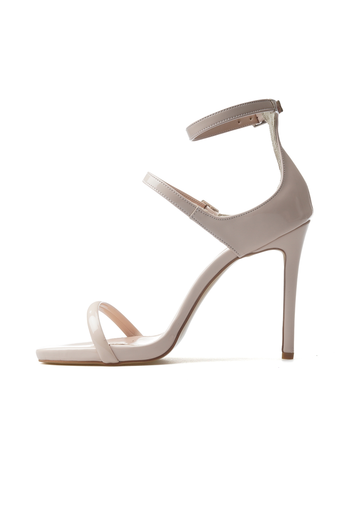 Kadın İnce Topuklu Ayakkabı 25y Ykş.8505 Z Ten Rugan - Görsel 3