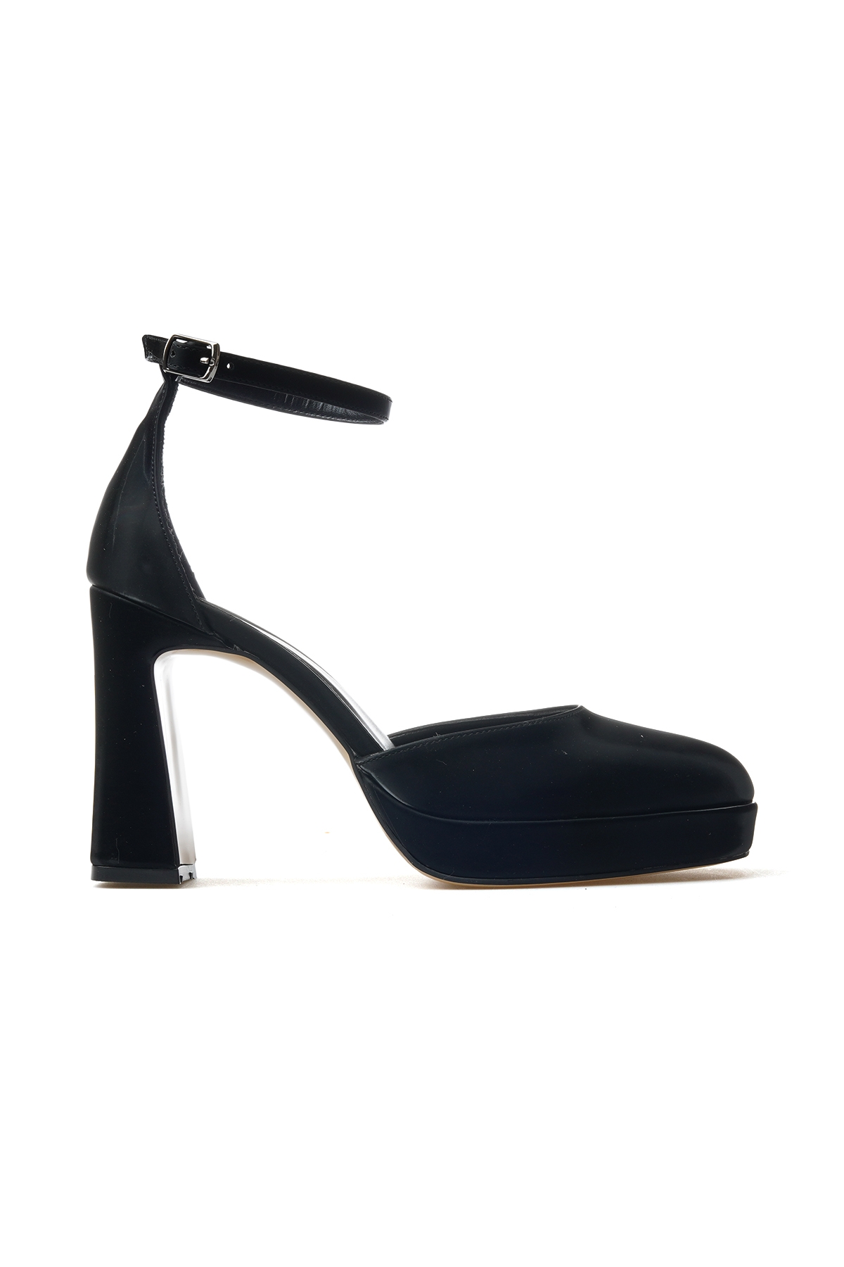 Kadın Platform Topuklu Ayakkabı 25y Ykş.8391 Z Siyah - Görsel 2