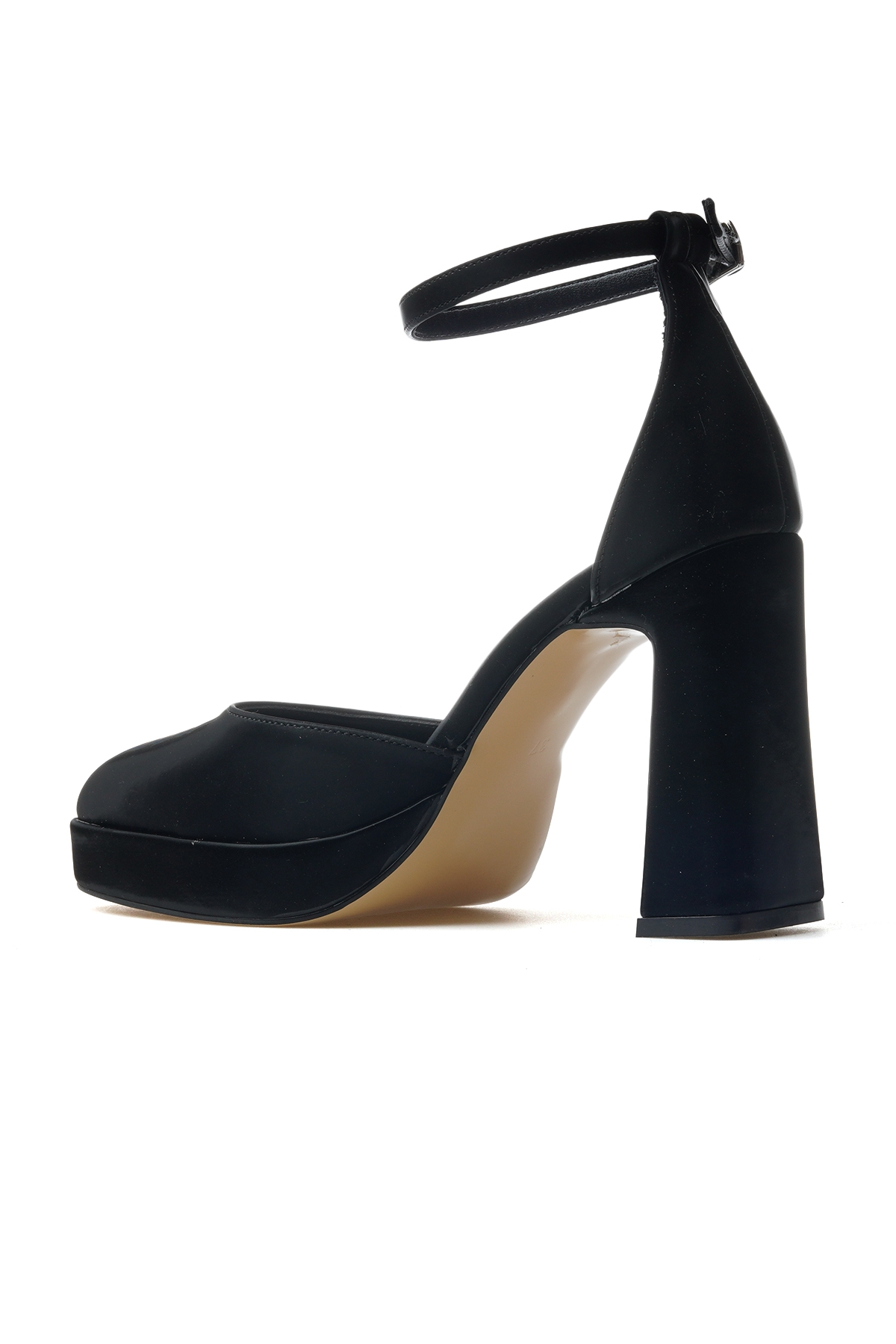 Kadın Platform Topuklu Ayakkabı 25y Ykş.8391 Z Siyah - Görsel 4