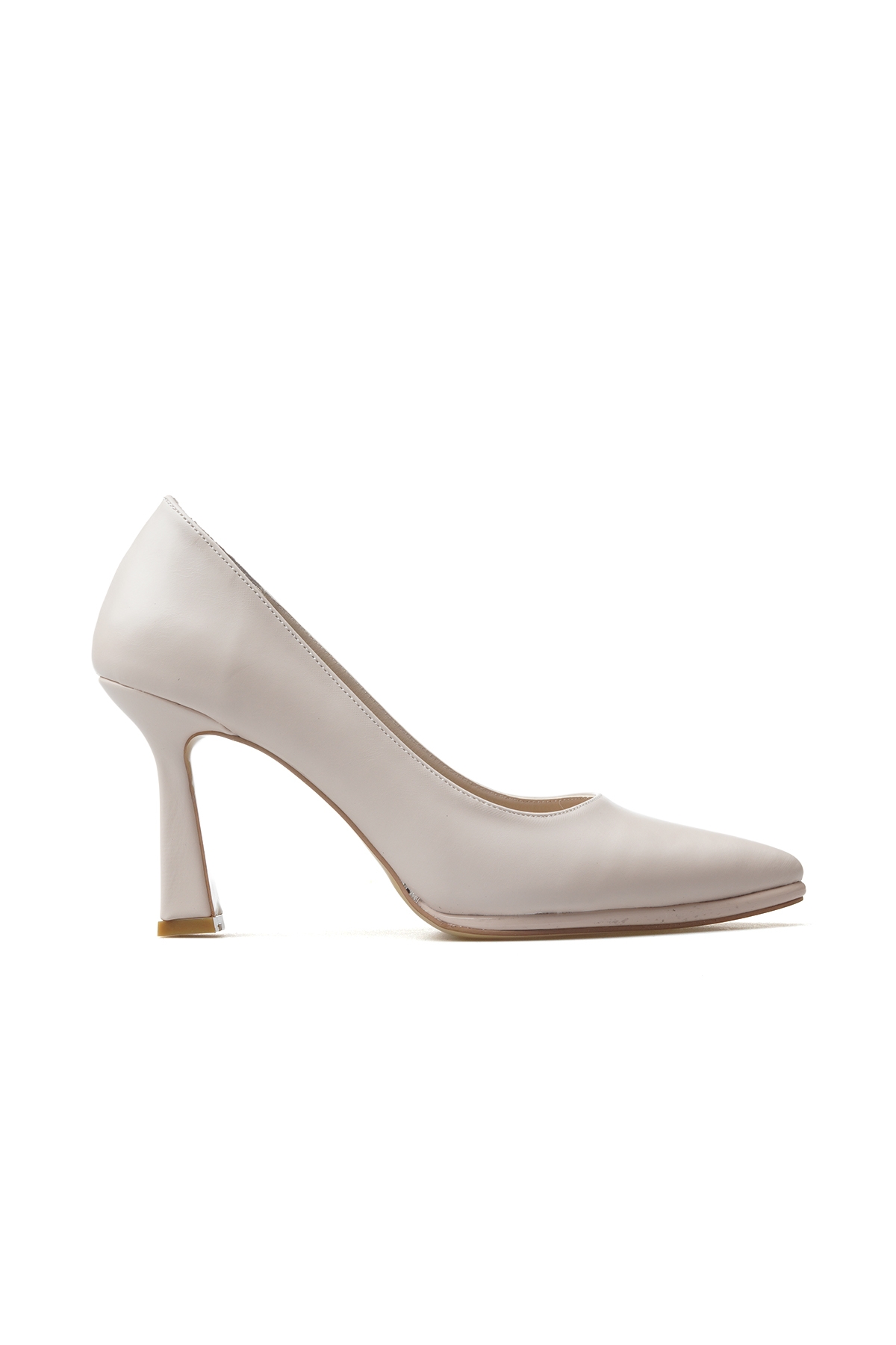 Kadın Platform Topuklu Ayakkabı 25y Ykş.8283 Z Ten - Görsel 2