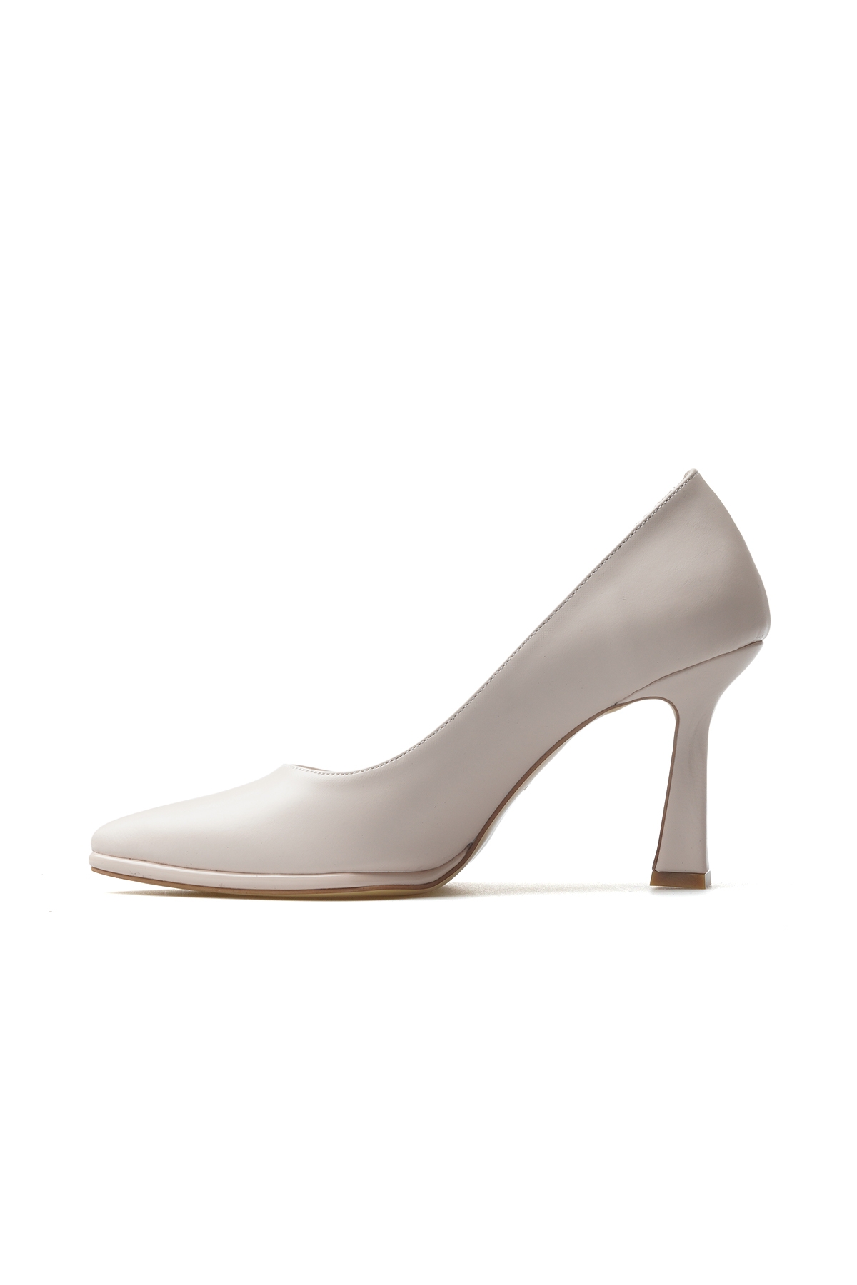 Kadın Platform Topuklu Ayakkabı 25y Ykş.8283 Z Ten - Görsel 3