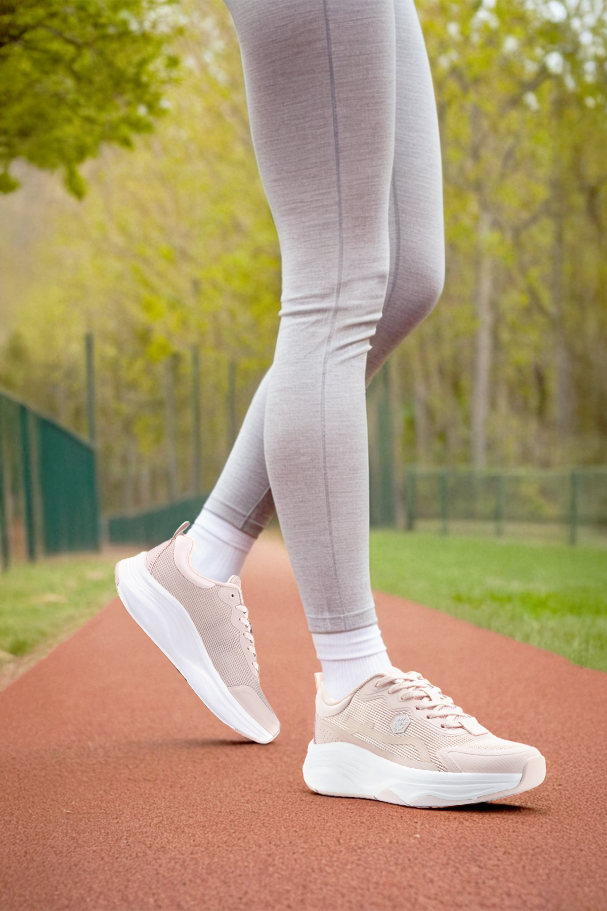 CORN 5FX Pudra Kadın Koşu Ayakkabısı - Görsel 3