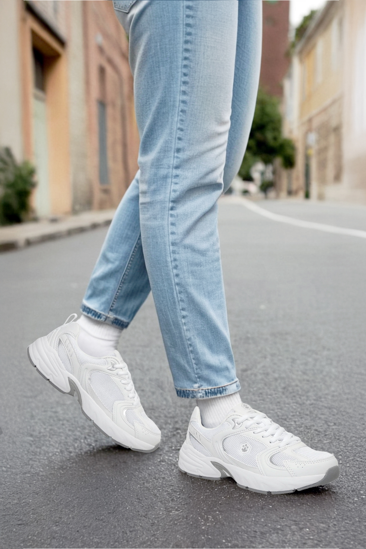 POL WMN 5FX Beyaz Kadın Sneaker - Görsel 3