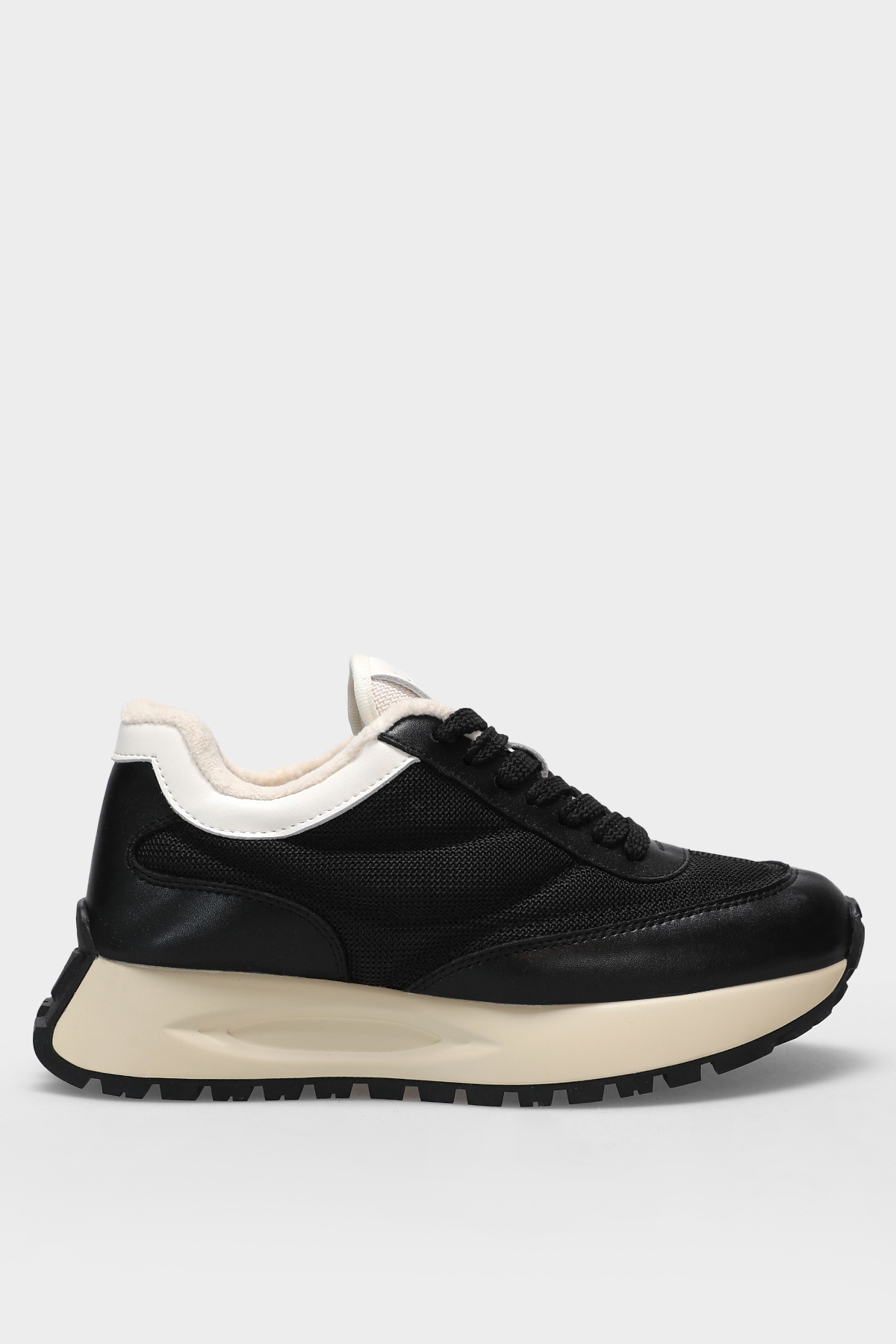 122230016 Sia Sneaker Unisex Deri Spor Ayakkabı - Görsel 4