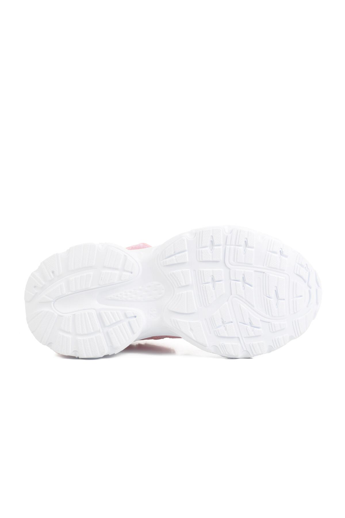 Pembe-Lila Tekstil Çocuk Spor Ayakkabı 1500 P - Görsel 6