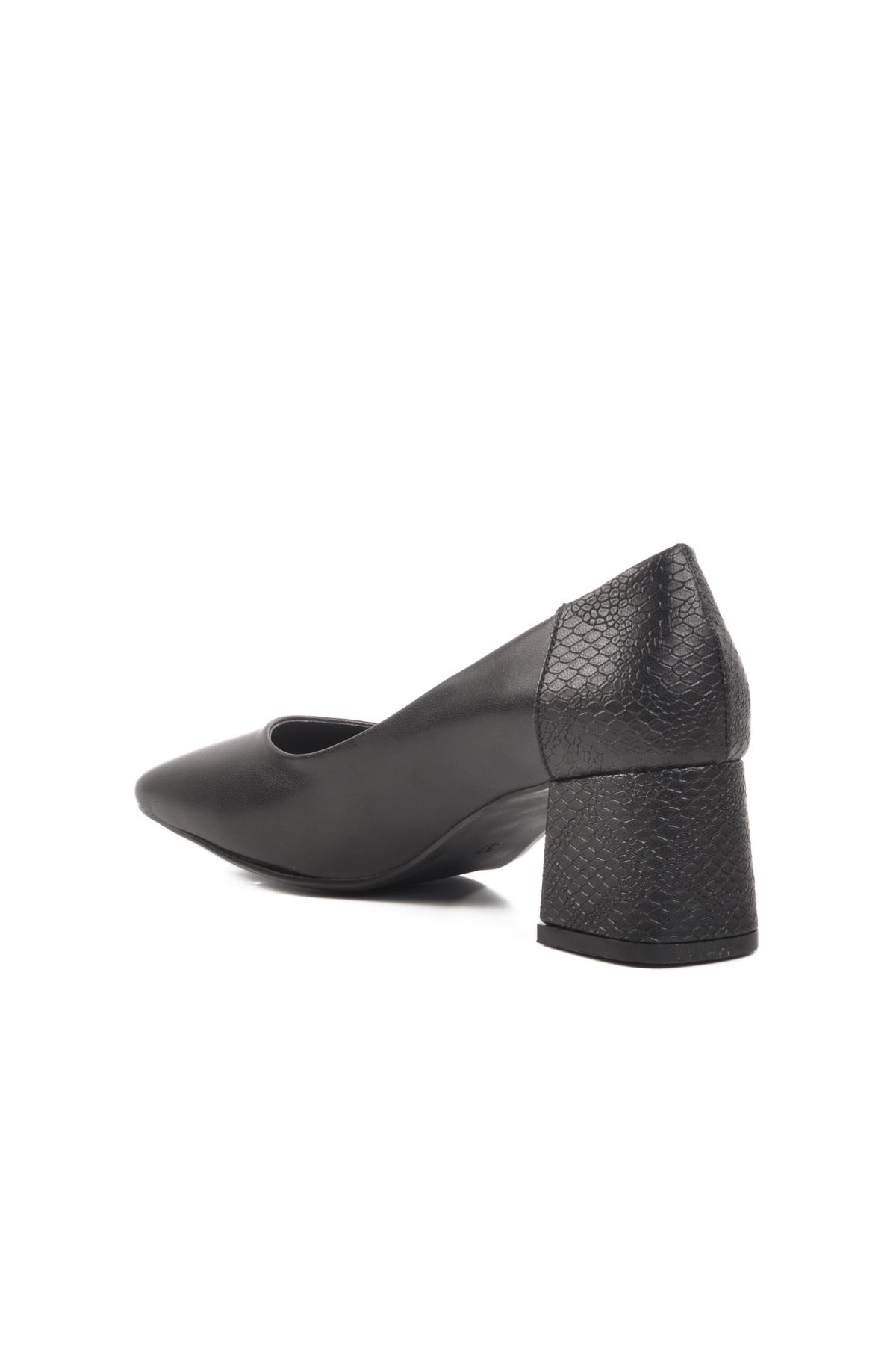 Siyah Kadın Topuklu Ayakkabı 312352 Z - Görsel 5