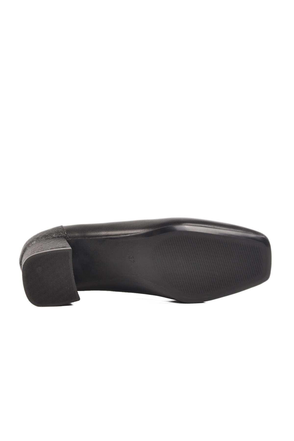 Siyah Kadın Topuklu Ayakkabı 312352 Z - Görsel 6