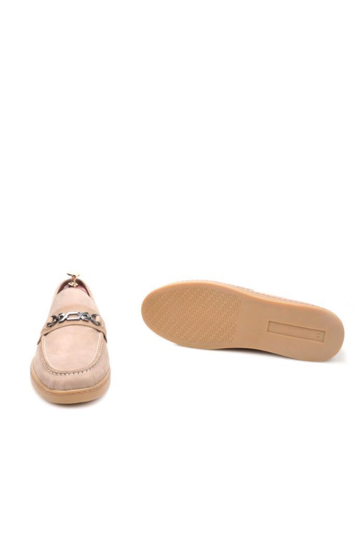 Pisagor Ps-33090 Erkek Hakiki Deri Bağcıksız Günlük Babet Ayakkabı - Görsel 6