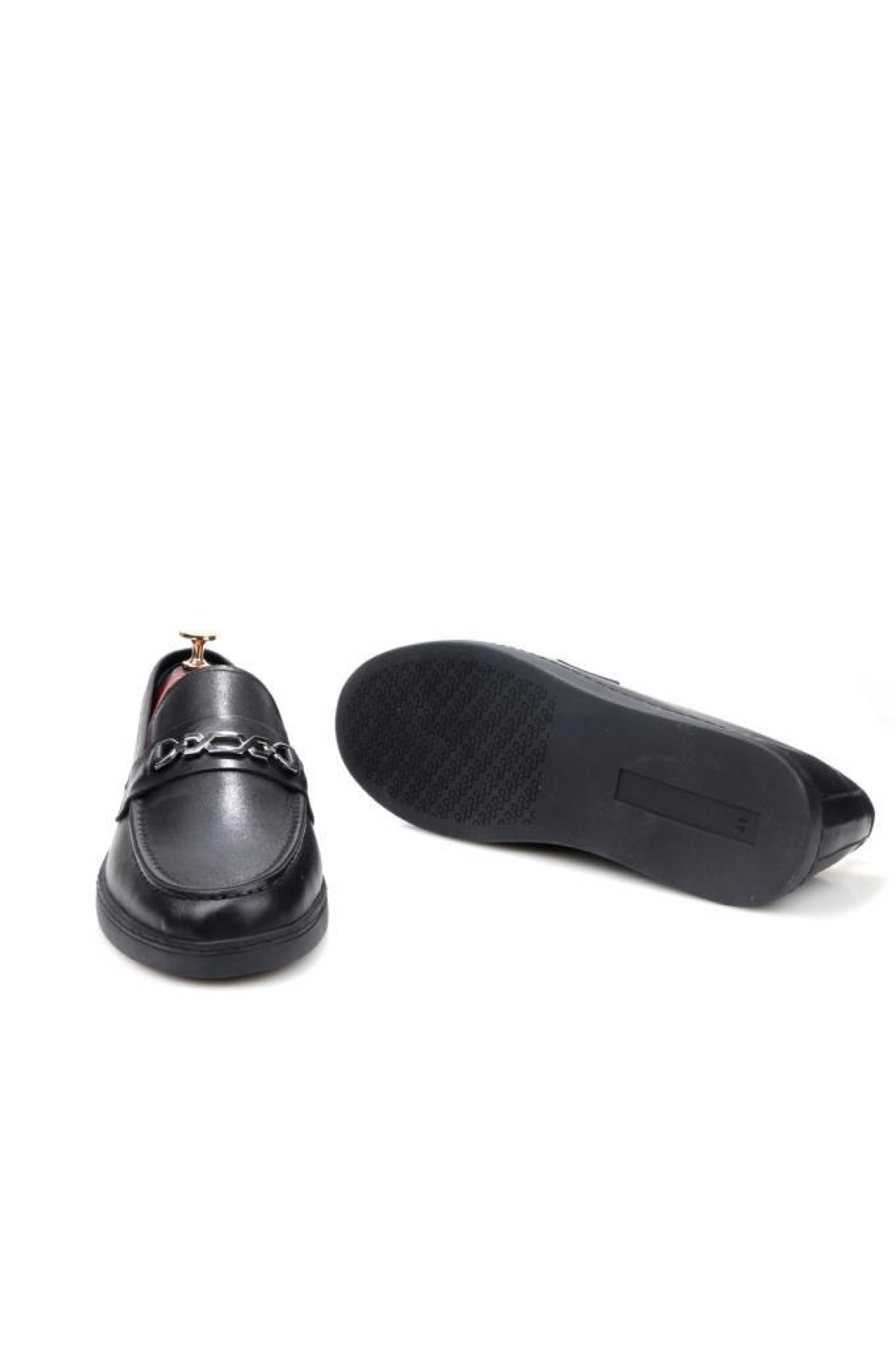 Pisagor Ps-33090 Erkek Hakiki Deri Bağcıksız Günlük Babet Ayakkabı - Görsel 7