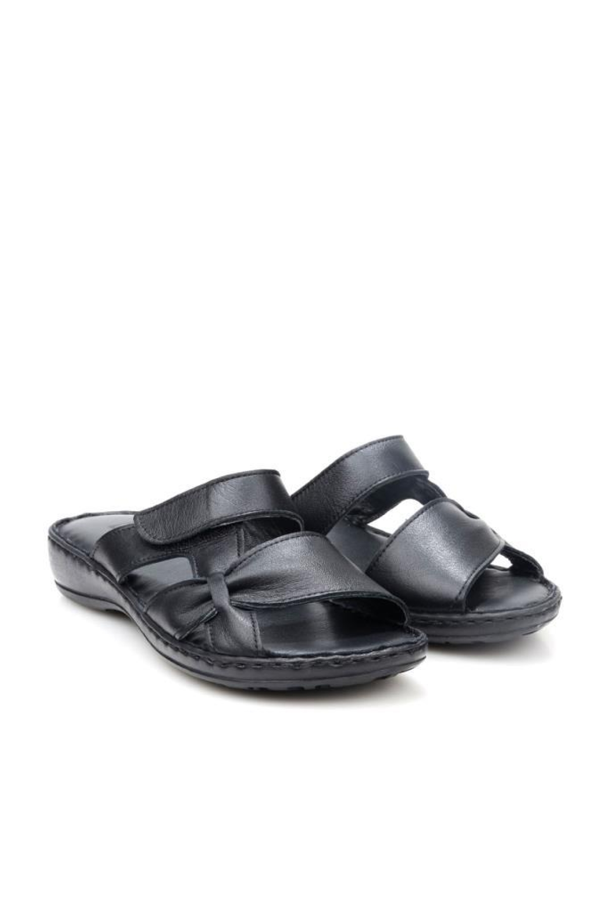 Ldr 03350 Kadın Ortopedik Kadın Deri Terlik - Görsel 3