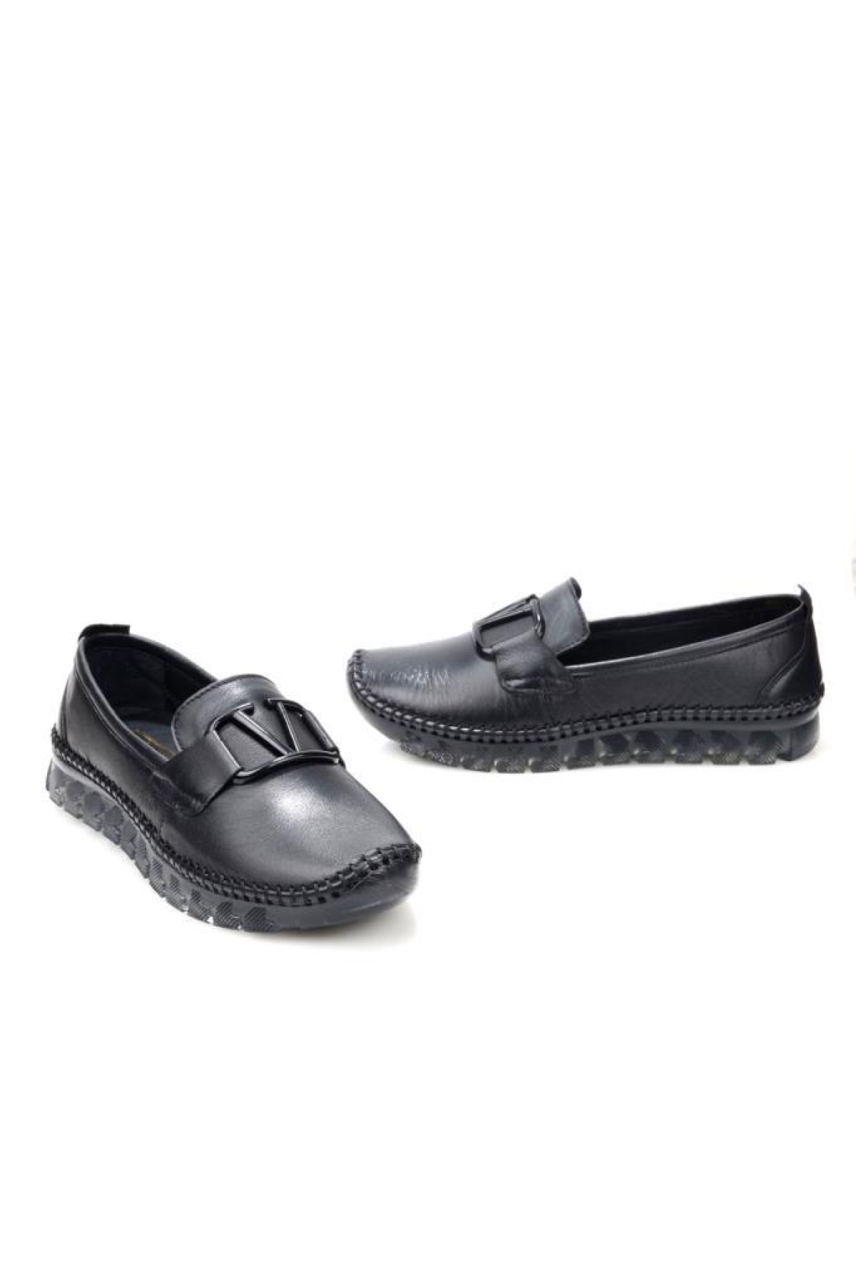 Pisagor Ps-33430 Kadın Ortopedik Günlük Deri Ayakkabı - Görsel 4