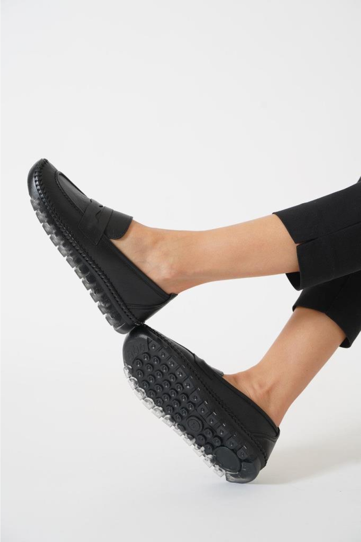 Pisagor Ps-33020 Ortopedik Kadın Günlük Hakiki Deri Ayakkabı - Görsel 5