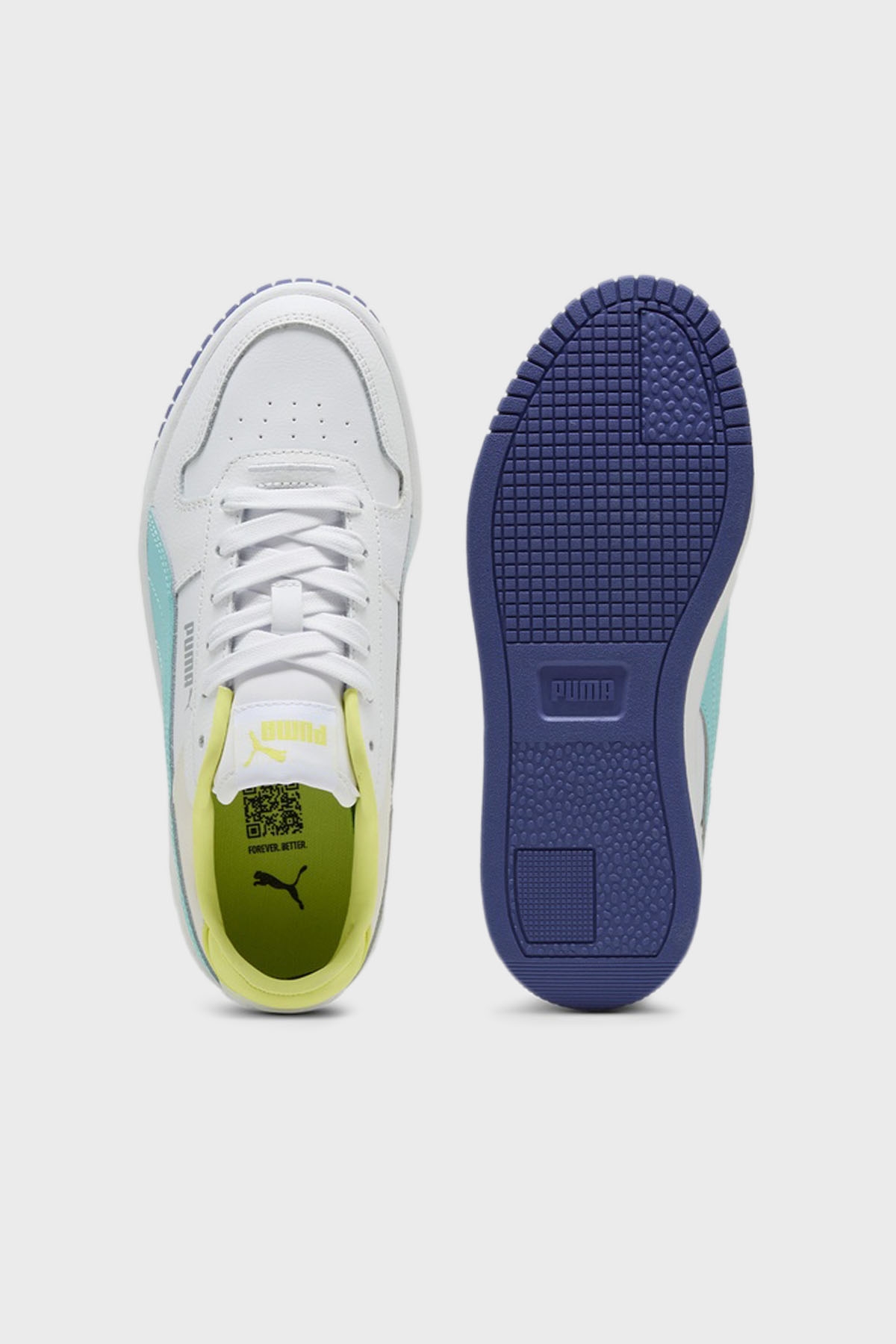 Bayan Ayakkabı 39384617 BEYAZ-TURKUAZ - Görsel 6