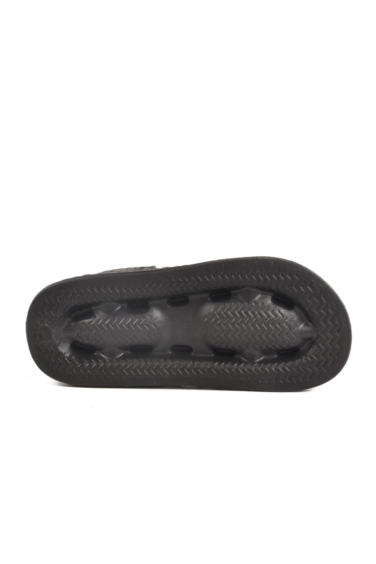 804 Z Siyah Kadın Terlik - Görsel 6