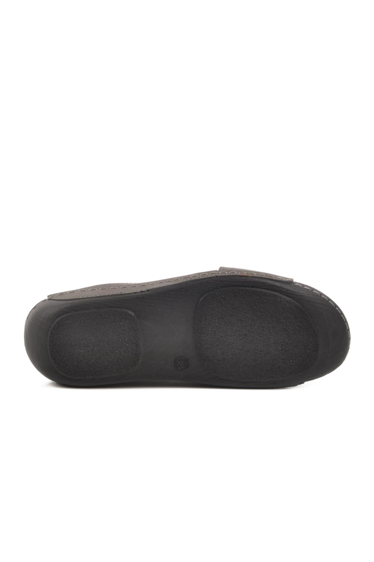 Bento 16.004 Z Platin Kadın Anatomik Terlik - Görsel 6