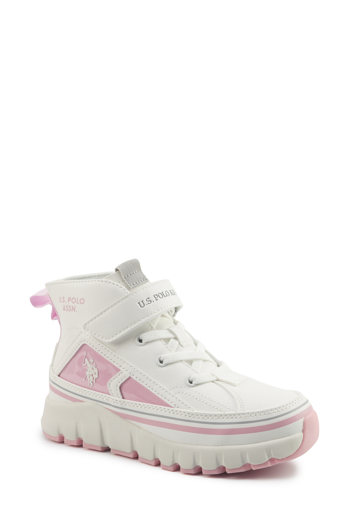 KELTES JR 5PR Beyaz Kız Çocuk High Sneaker - Görsel 3