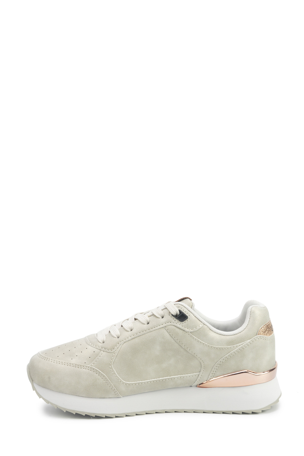 LINE 5PR Bej Kadın Sneaker - Görsel 5