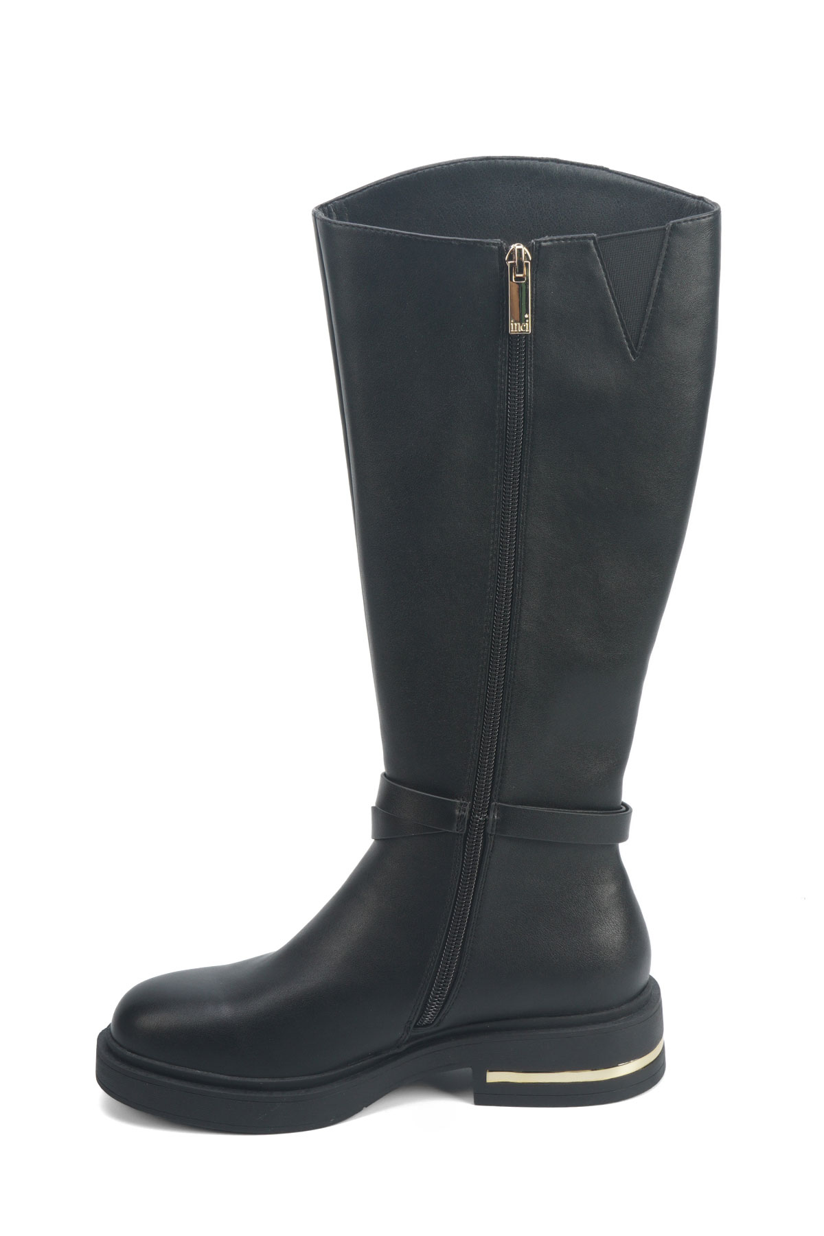 INCI MARLY 5PR Siyah Kadın Düz Çizme - Görsel 4