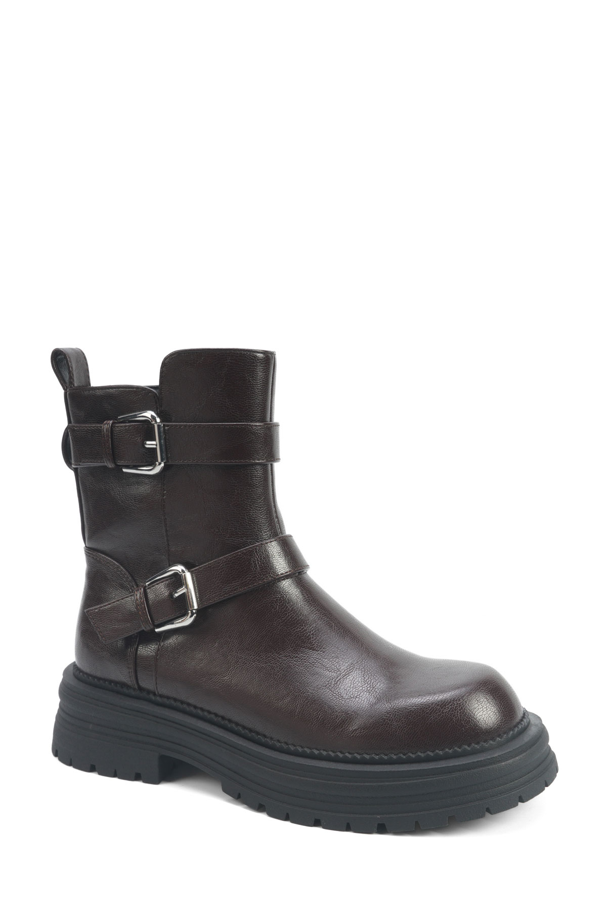 İnci INCI TABBY 5PR Kahverengi Kadın Biker Bot - Görsel 3