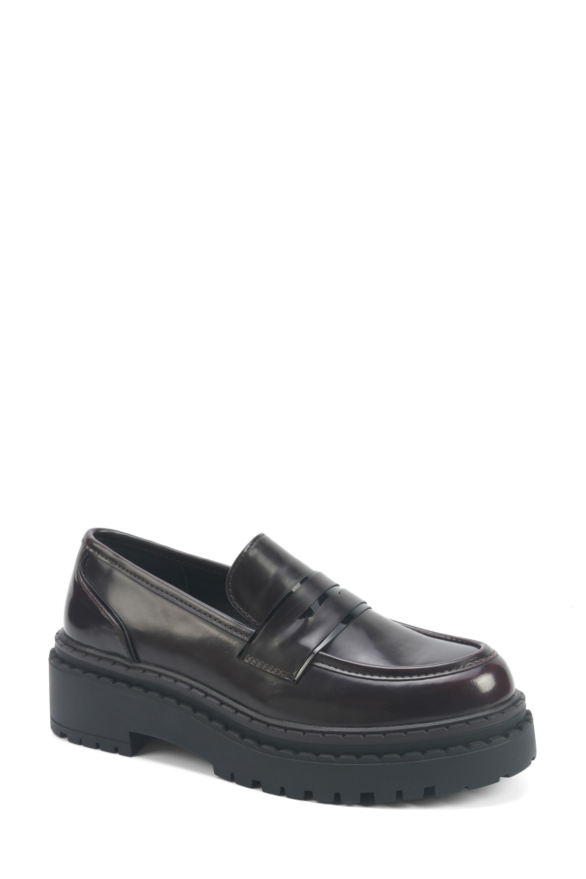 INCI LIVIA 5PR Bordo Kadın Loafer - Görsel 3