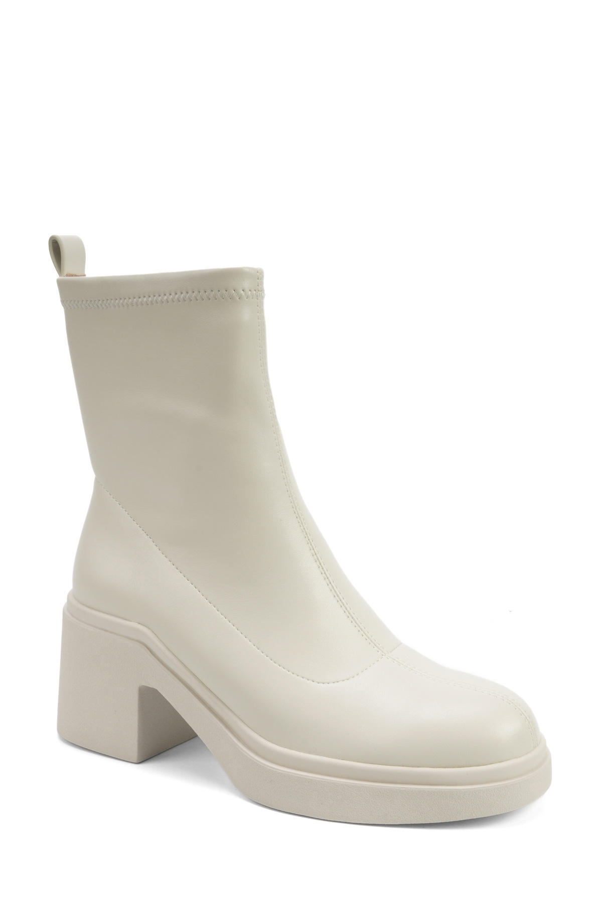 İnci INCI NAYLA 5PR Bej Kadın Topuklu Bot - Görsel 3