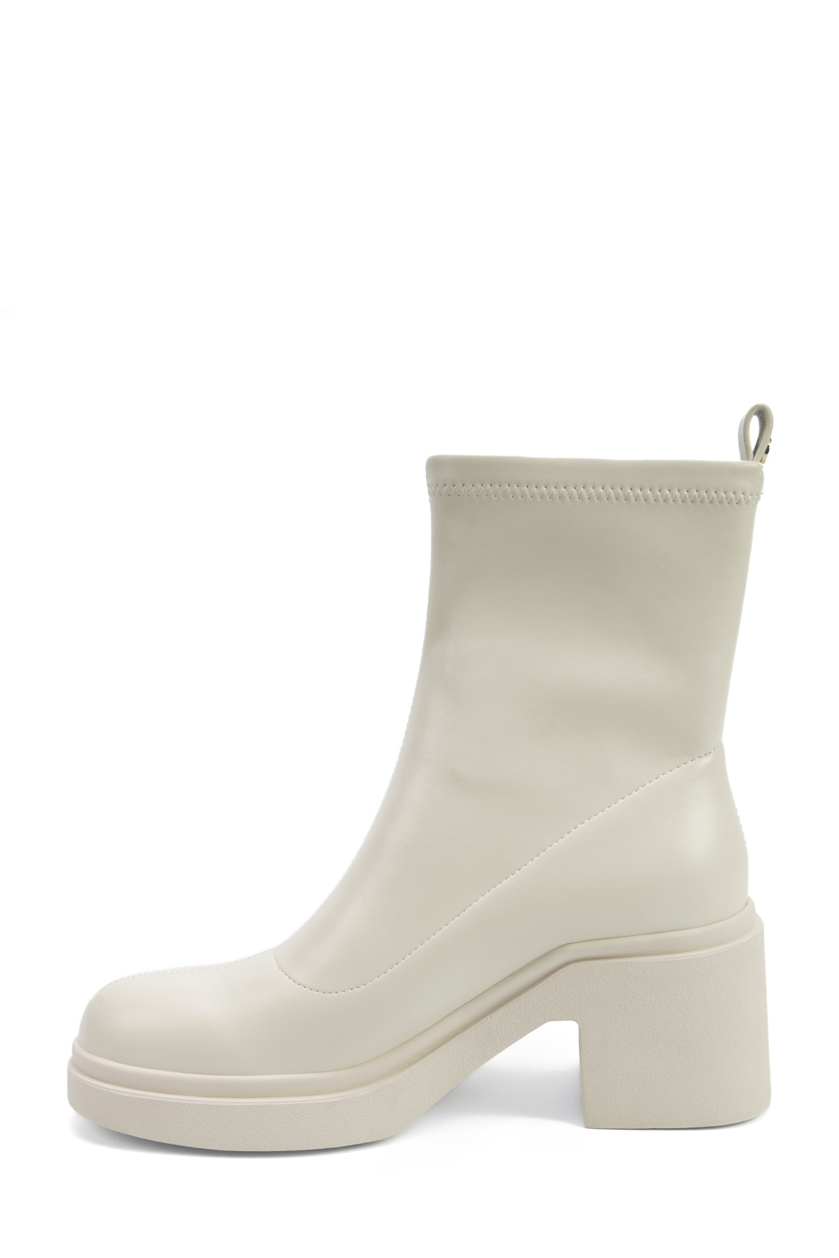 İnci INCI NAYLA 5PR Bej Kadın Topuklu Bot - Görsel 4