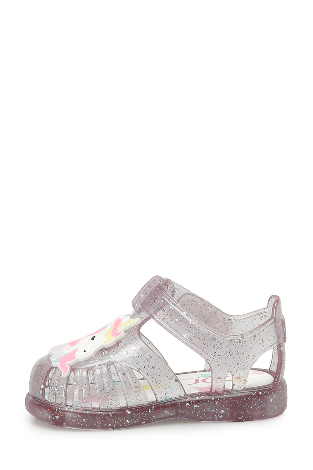 S10341 TOBBY UNICORNIO Gri Kız Çocuk Sandalet - Görsel 10