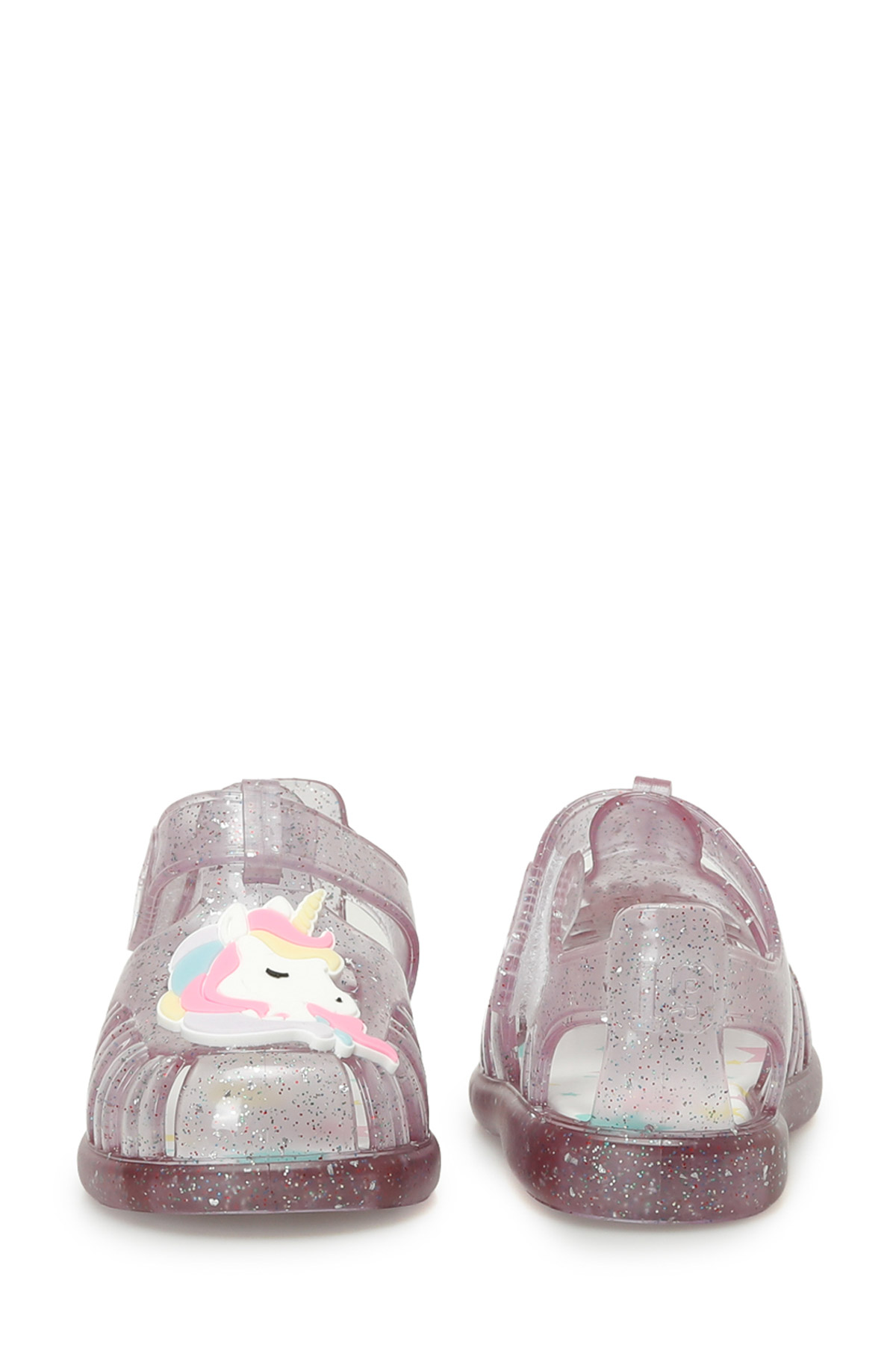 S10341 TOBBY UNICORNIO Gri Kız Çocuk Sandalet - Görsel 12