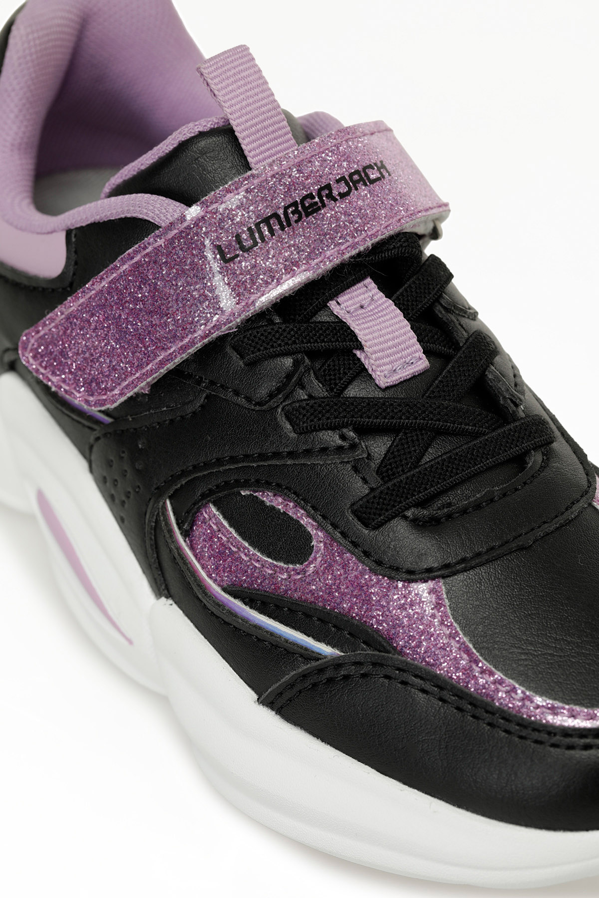 ROBEN 5PR Siyah Kız Çocuk Spor Ayakkabı - Görsel 8