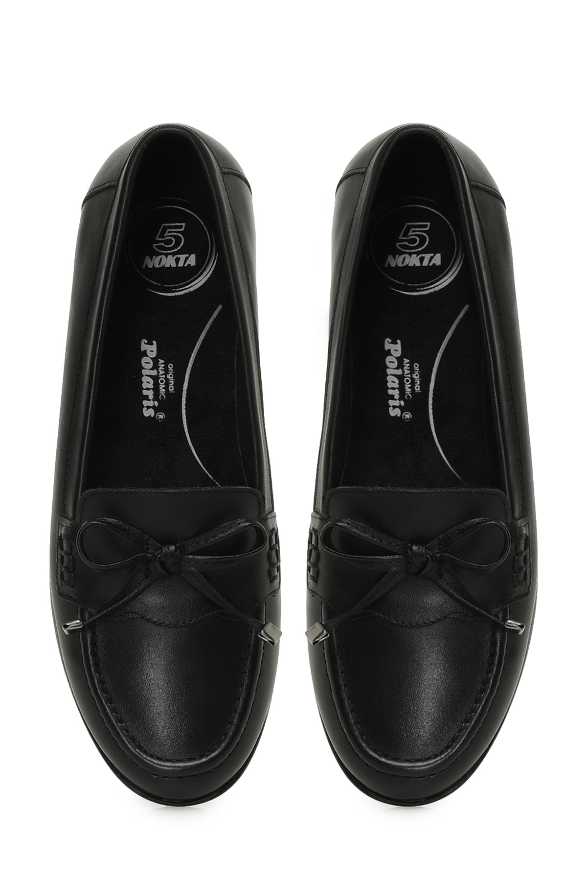Polaris 5 Nokta 105615.Z5PR Siyah Kadın Loafer - Görsel 5
