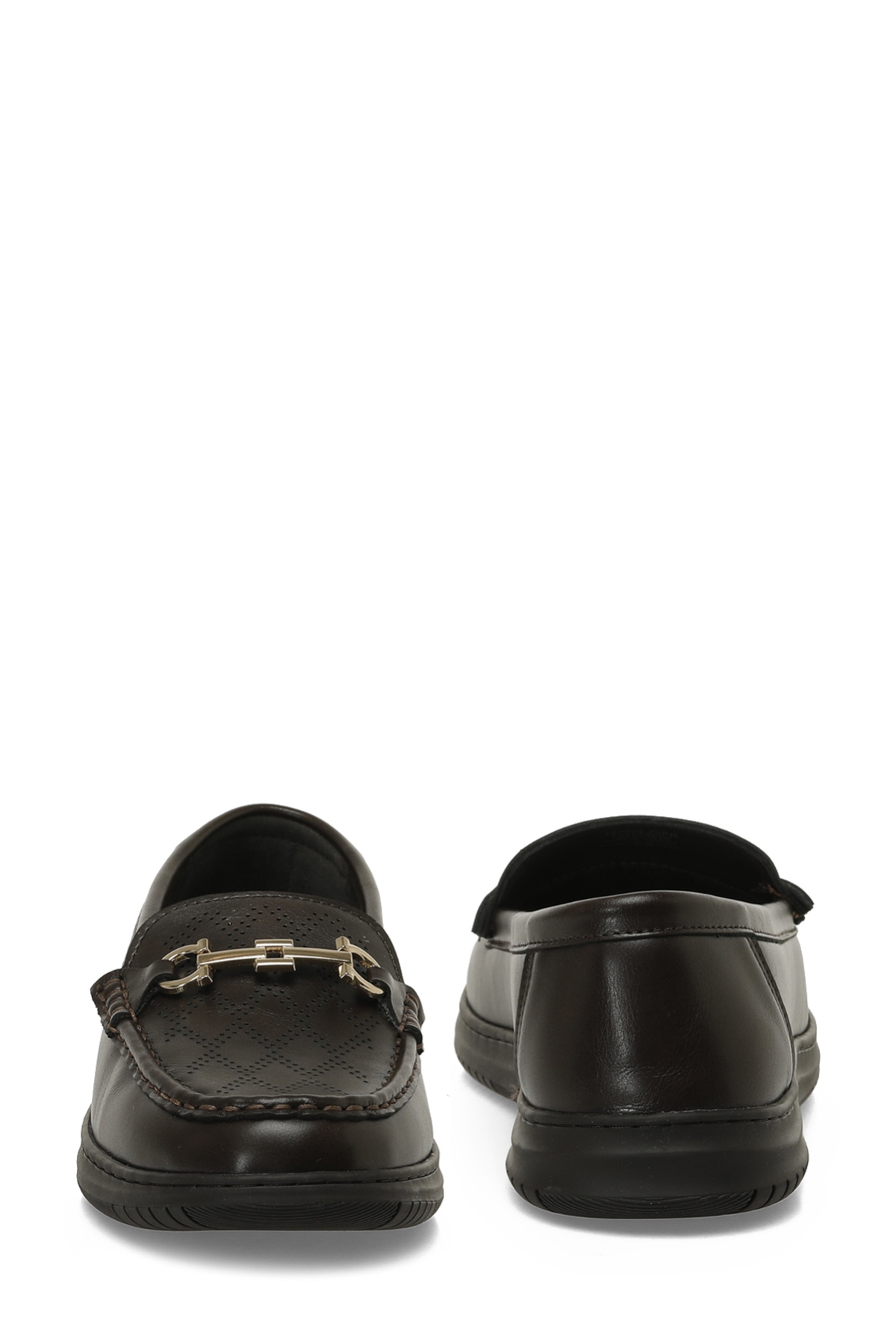 167058.Z5PR Kahverengi Kadın Loafer - Görsel 6