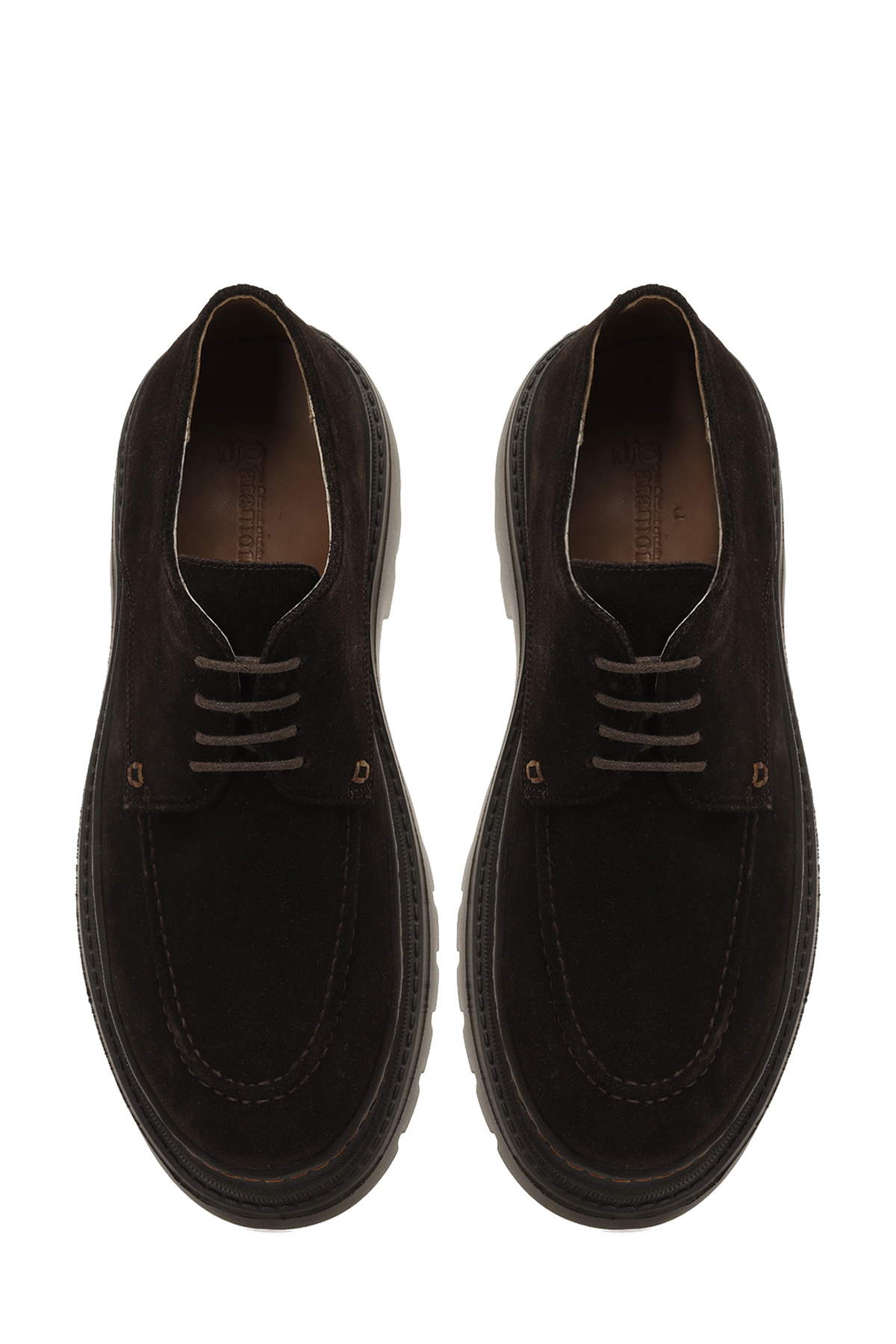 KAMAN-INF-S 5PR Kahverengi Erkek Klasik Ayakkabı - Görsel 6