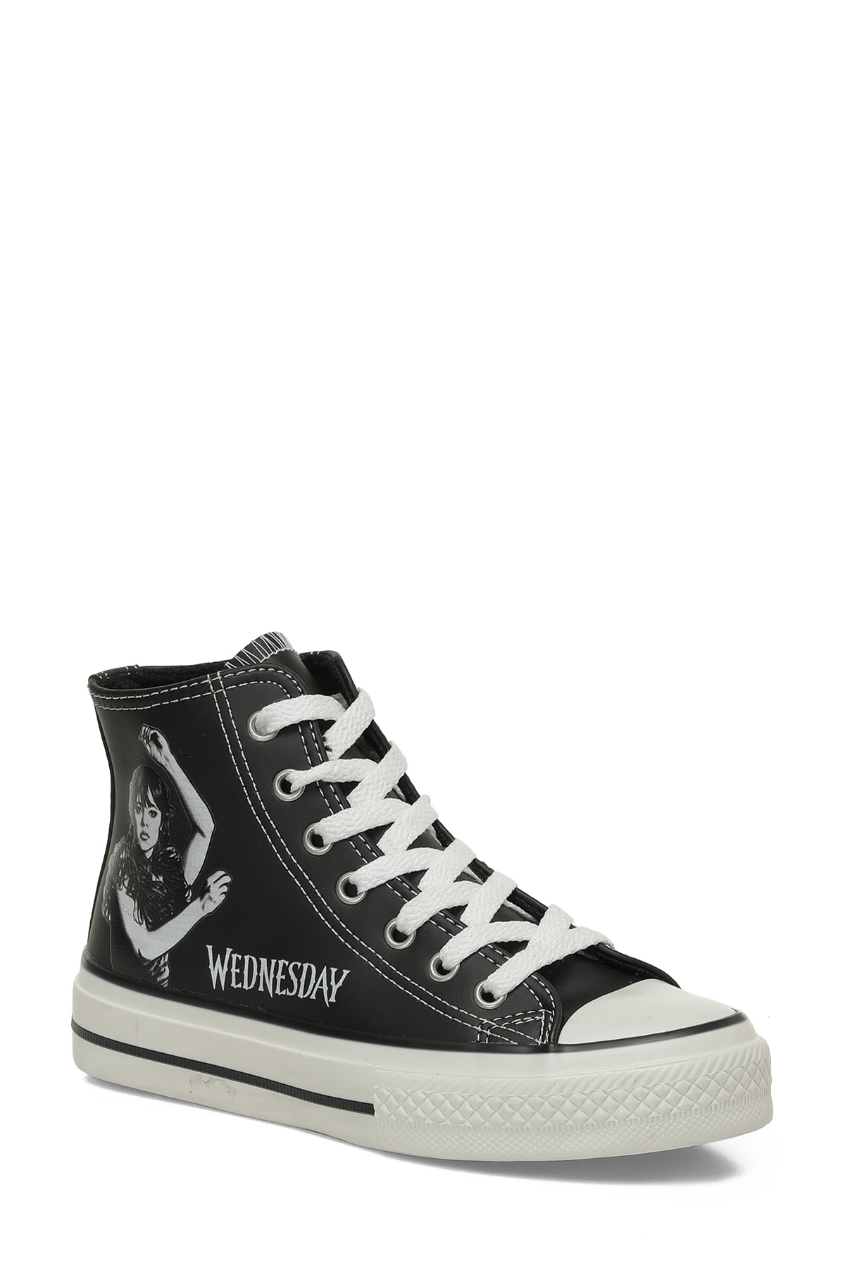 PAMA.F5PR Siyah Kız Çocuk High Sneaker - Görsel 3