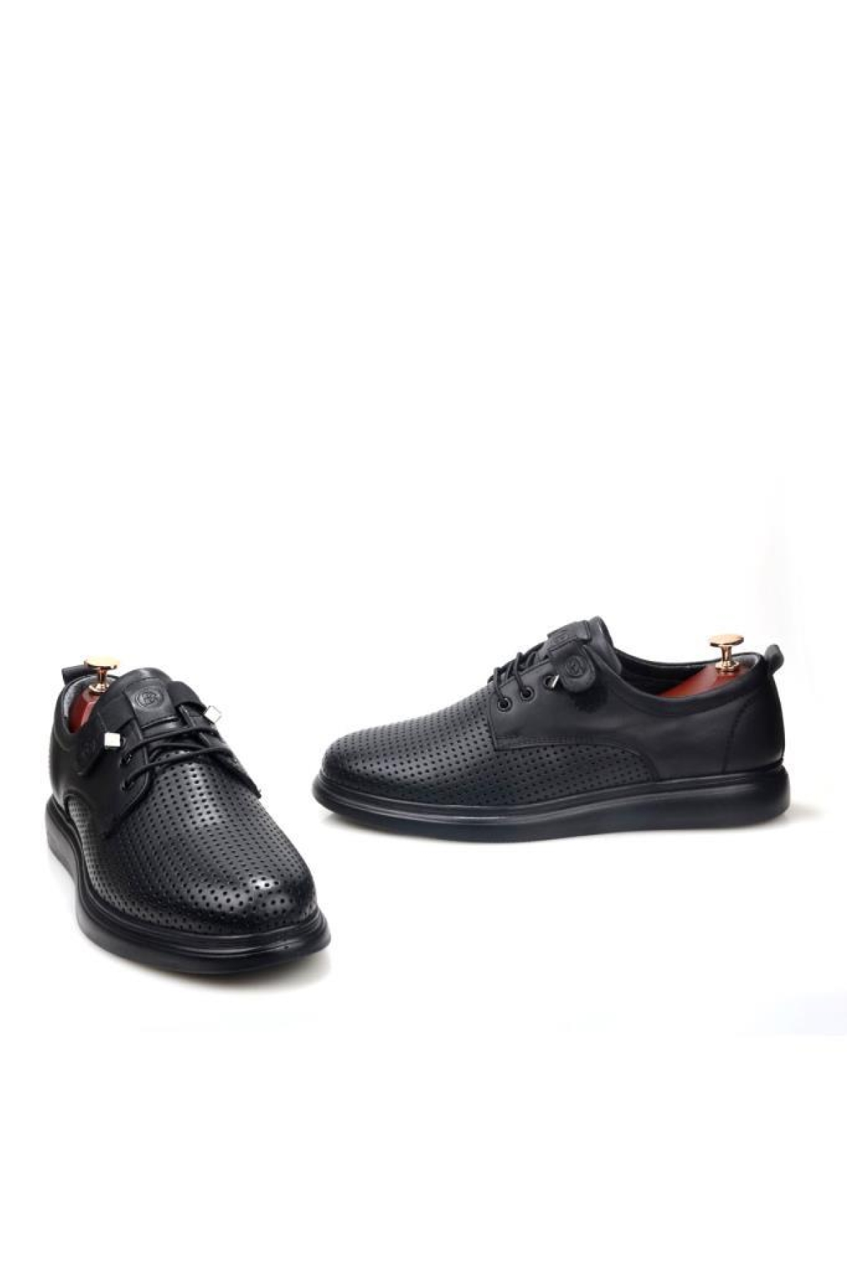 Bms 03206 Erkek Deri Günlük Yazlık Delikli Ayakkabı - Görsel 4