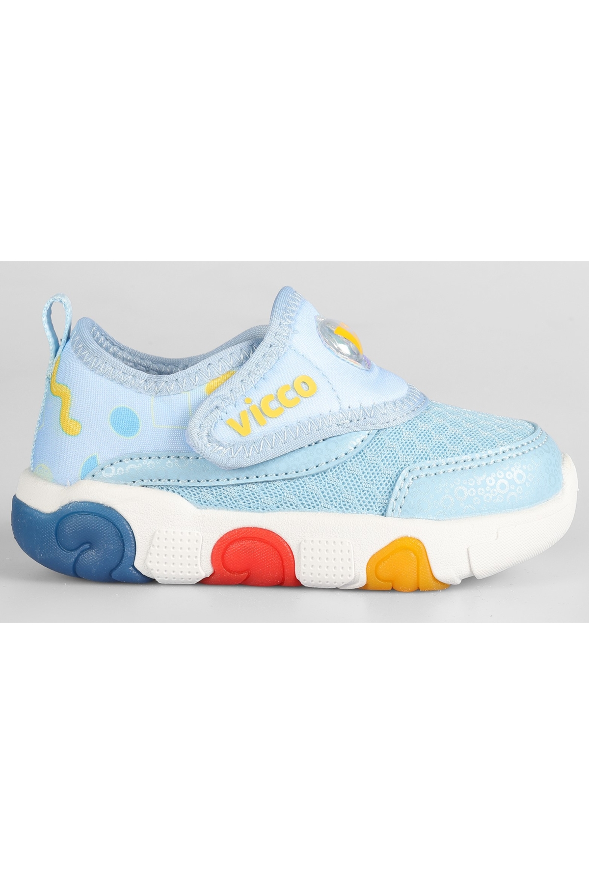 Sort Işıklı Ortopedik Çocuk Spor Ayakkabı - Görsel 2